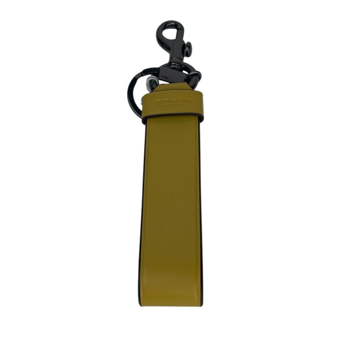 Coach Coach Large Loop Key Fob Bag Charm in Chartreuse Size ONE SIZE - 3 Thumbnail