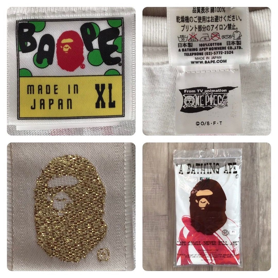 Bape BAPE × One Piece BAPE Camo Luffy T-shirt a bathing ape Size US XL / EU 56 / 4 - 7 Thumbnail