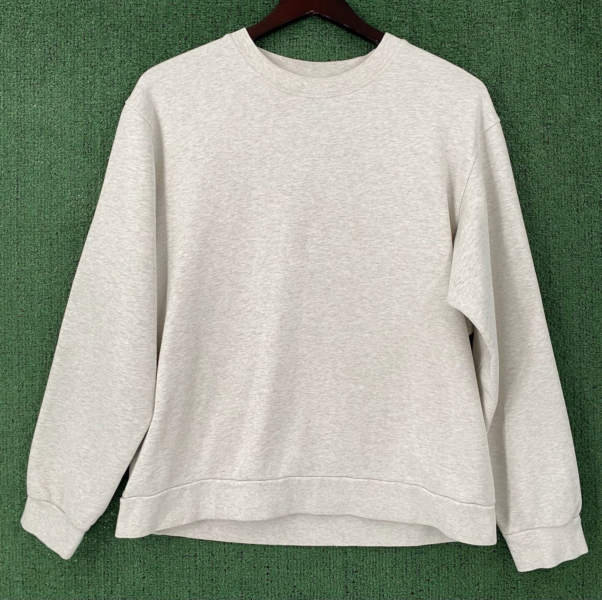 Lululemon Lululemon City Sweat Grey Sweatshirt W/ Zip Pocket Large Size L / US 10 / IT 46 - 1 Thumbnail
