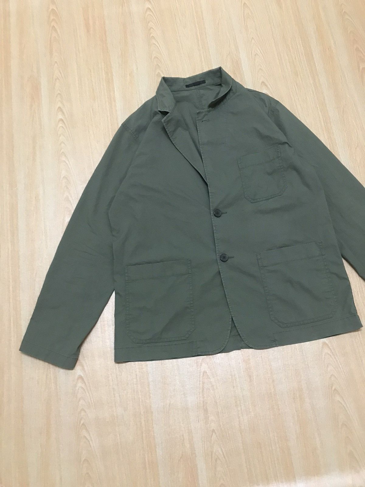 Japanese Brand × Uniqlo Japanese Brand Uniqlo Light Button Jacket Size US S / EU 44-46 / 1 - 2 Thumbnail