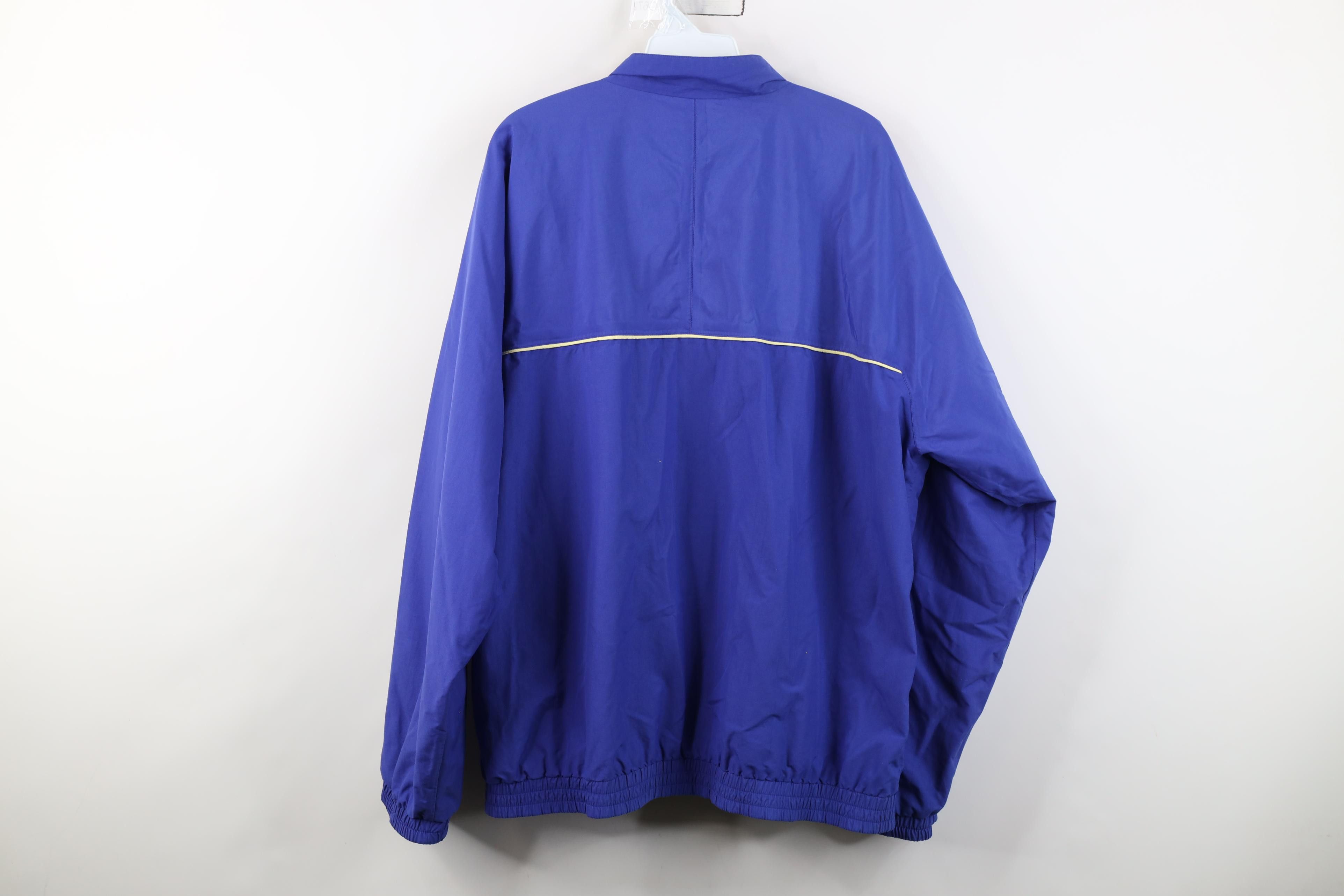 Vintage Vintage 80s 90s Streetwear Golf Rain Windbreaker Jacket Blue Size US XL / EU 56 / 4 - 16 Thumbnail