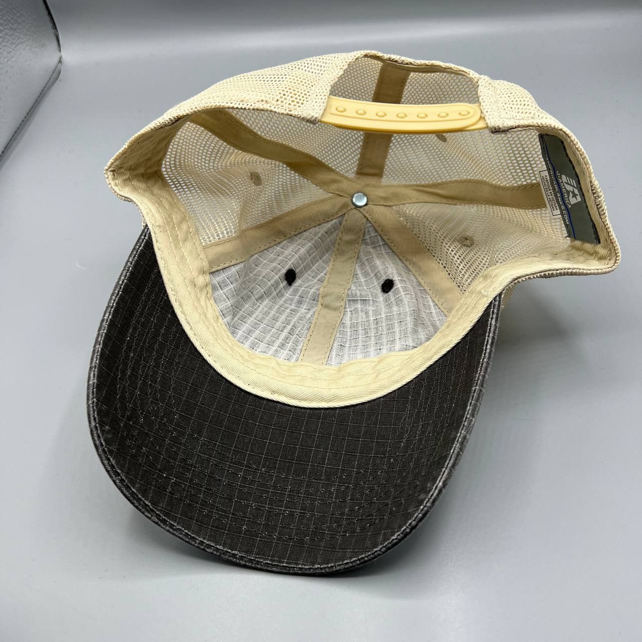 Other Violife Trucker Hat Men Black Beige J.America Snap Back Cap Size ONE SIZE - 6 Thumbnail