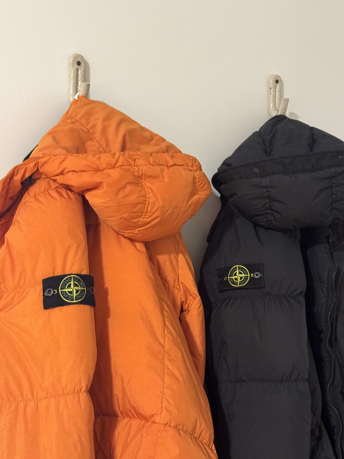 Stone Island Stone Island Orange Down Garment Dyed Crinkle Reps Jacket Size US M / EU 48-50 / 2 - 7 Thumbnail