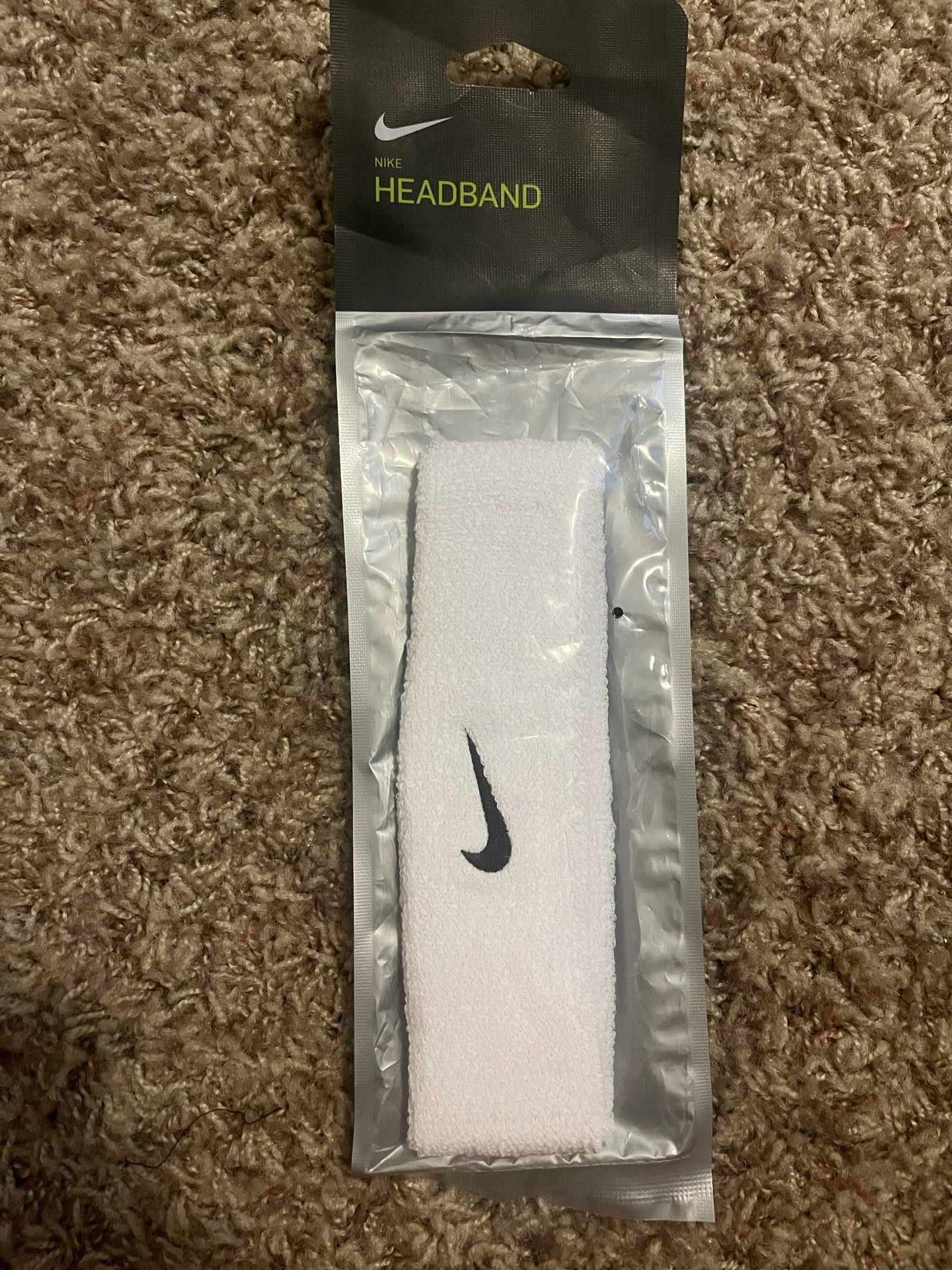 Nike Nike Headband White Size ONE SIZE - 1 Thumbnail