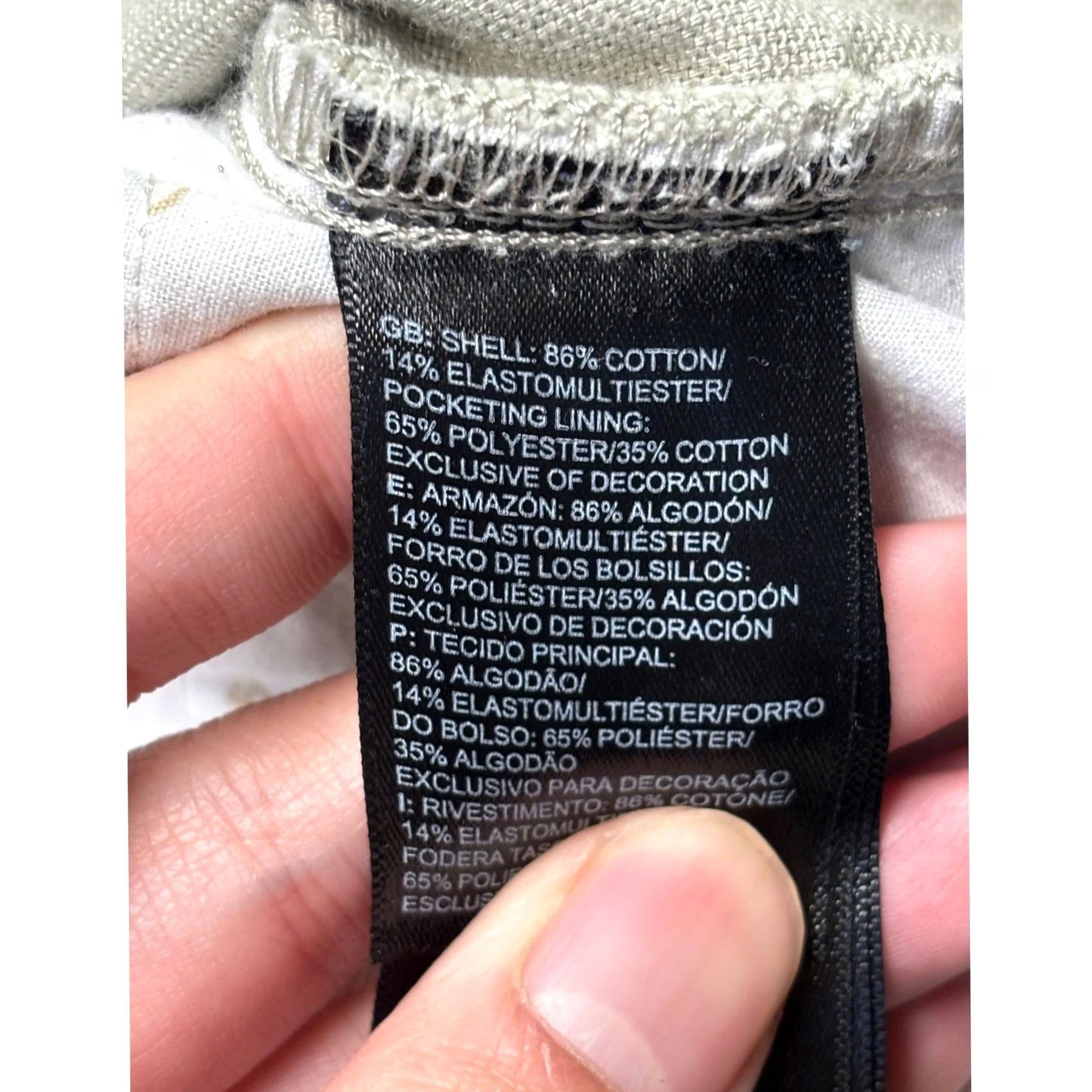 The North Face The North Face Mens Cargo Pants Type: Pants Casual Outdoor 36x29 Grey Regular Stretch Pockets Travel Men's Size US 36 / EU 52 - 6 Thumbnail