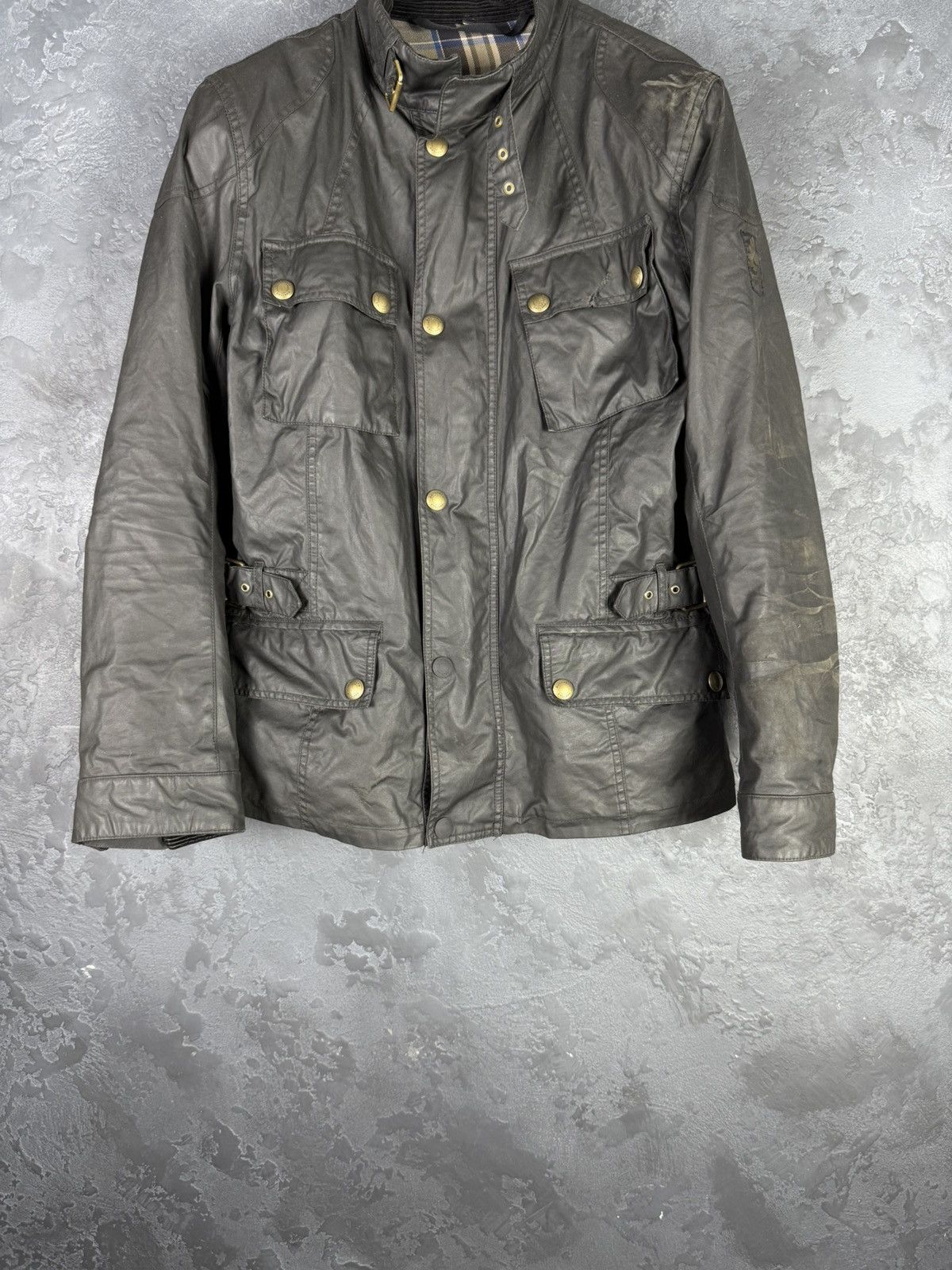 Belstaff Belstaff Crosby Motorcycle Waxed Vintage Jacket Men’s Size L Size US L / EU 52-54 / 3 - 6 Thumbnail