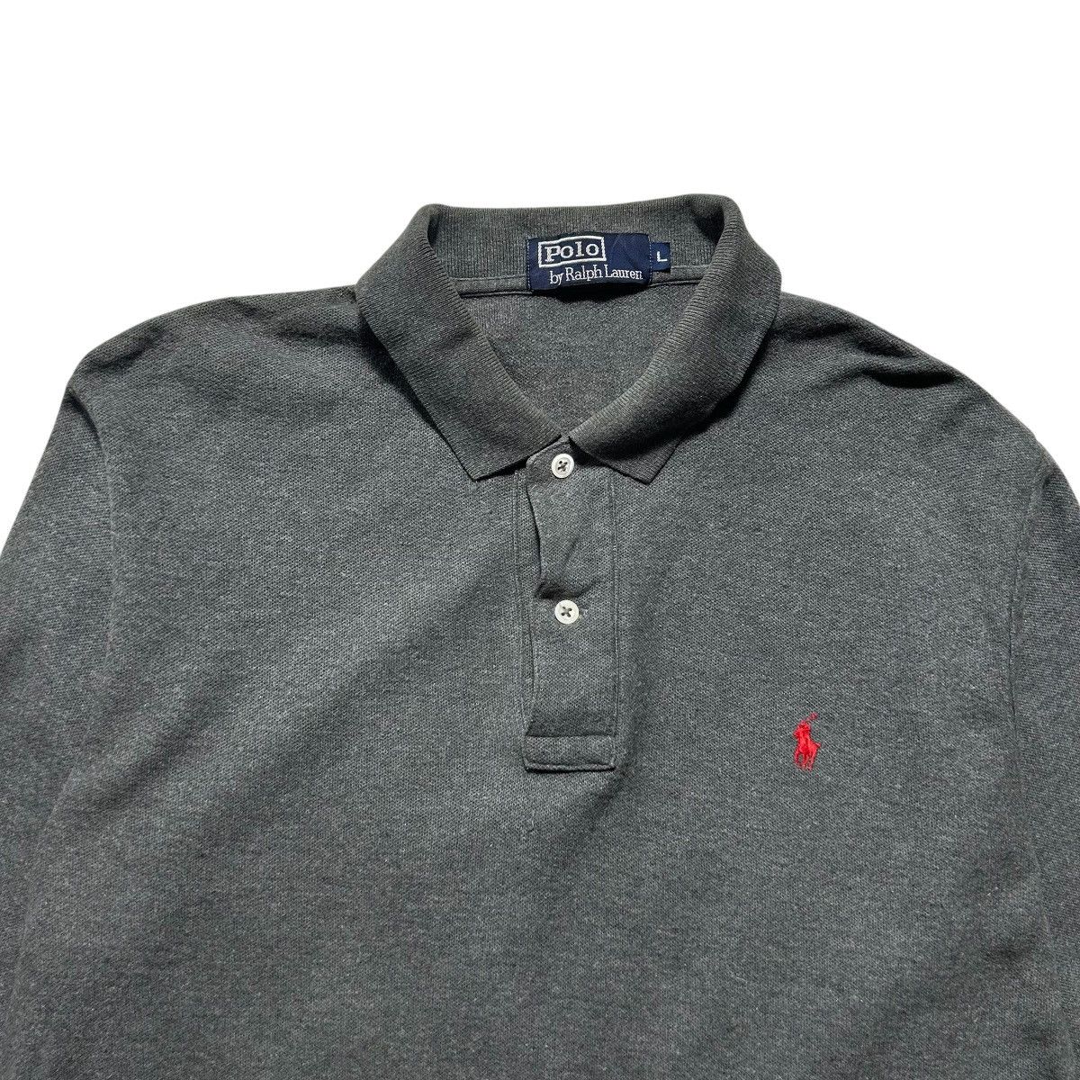 Polo Ralph Lauren Vintage Polo Ralph Lauren Logo Polos Shirt Size US L / EU 52-54 / 3 - 3 Thumbnail