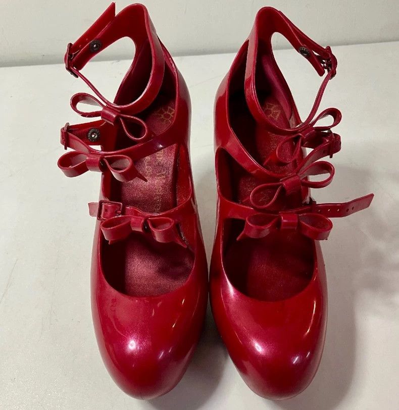 Vivienne Westwood Vivienne Westwood Melissa in red heels Size US 7 / IT 37 - 5 Thumbnail