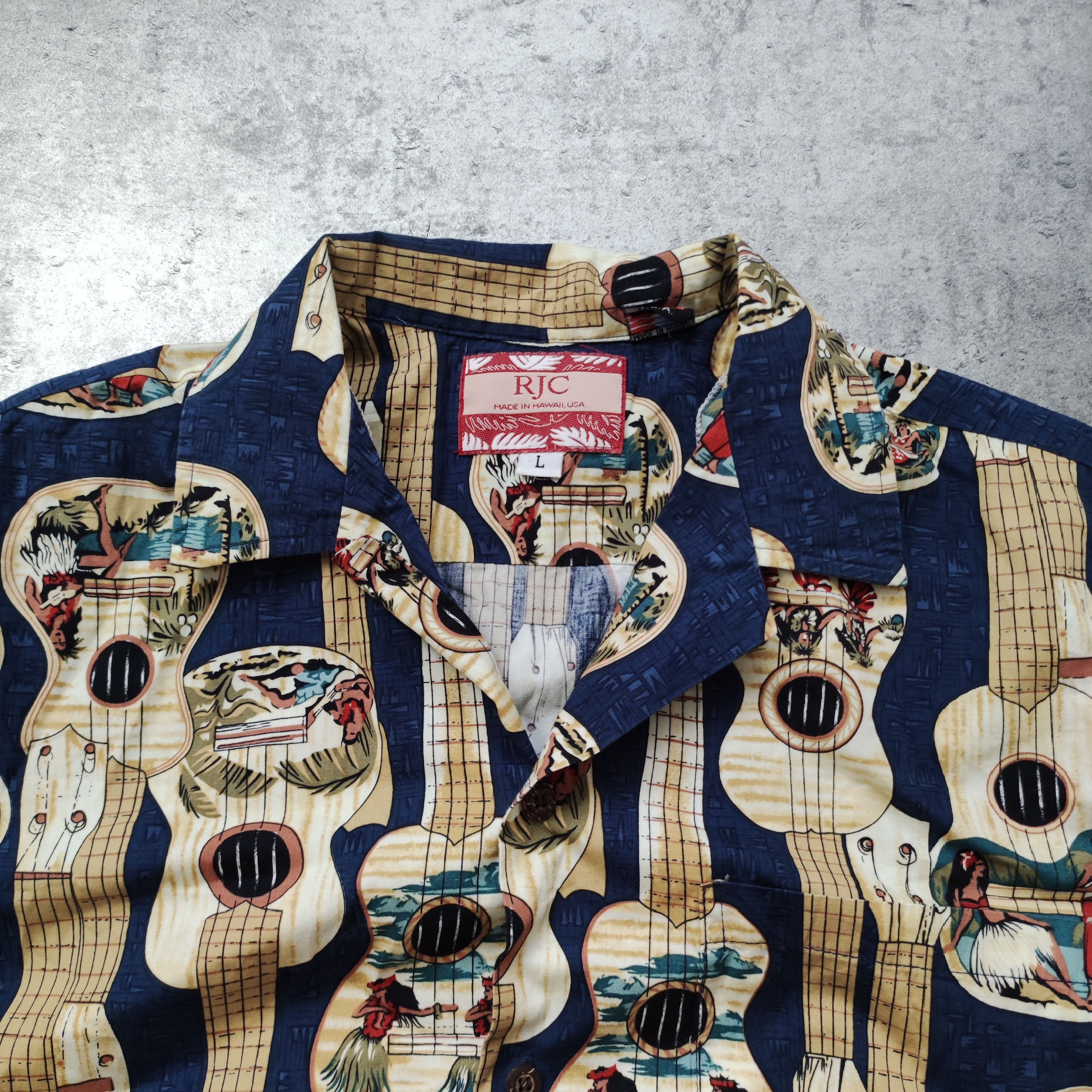 Other RARE Hawaiian RJC Original Hawaii Bowling Shirt Size US L / EU 52-54 / 3 - 5 Thumbnail