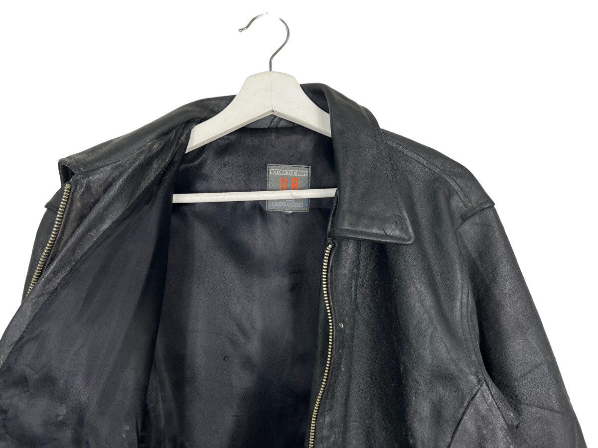 Japanese Brand 🔥 UB FEDI LEATHER BIKERS MOTO JACKET Size US M / EU 48-50 / 2 - 10 Thumbnail