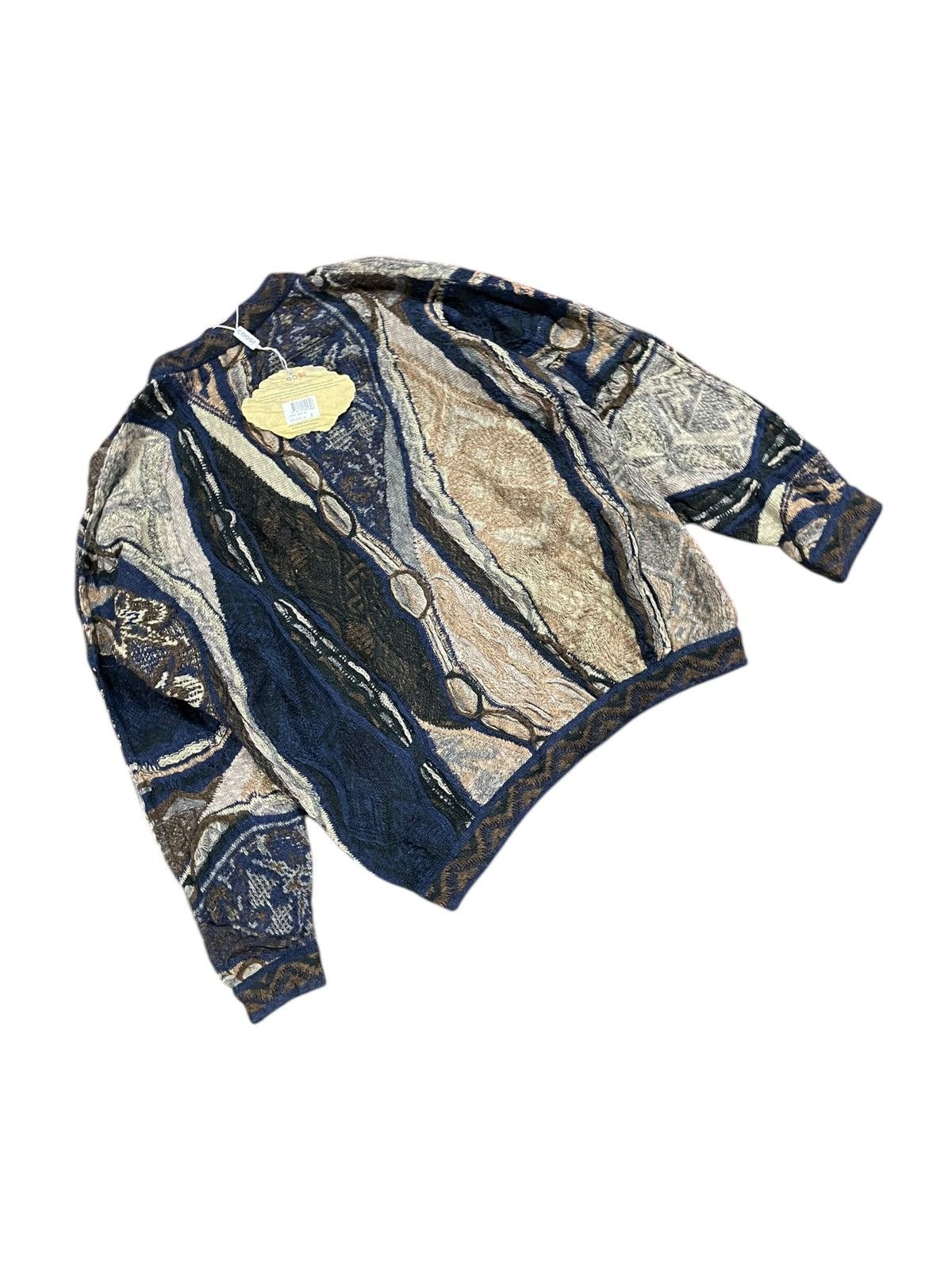 Coogi NOS 1990s COOGI Airforce Nomad Crew Multicoloured Knitwear Size US M / EU 48-50 / 2 - 6 Thumbnail