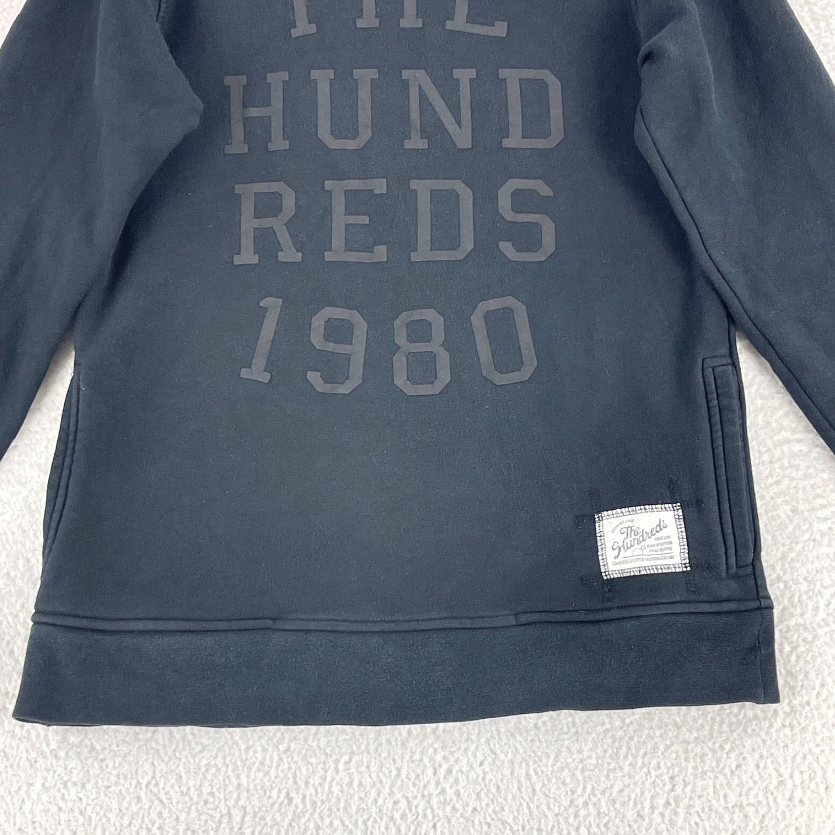 The Hundreds The Hundreds Black Crew Neck Pullover Sweater Mens Large Knit Long Sleeve Cotton Size US L / EU 52-54 / 3 - 5 Thumbnail