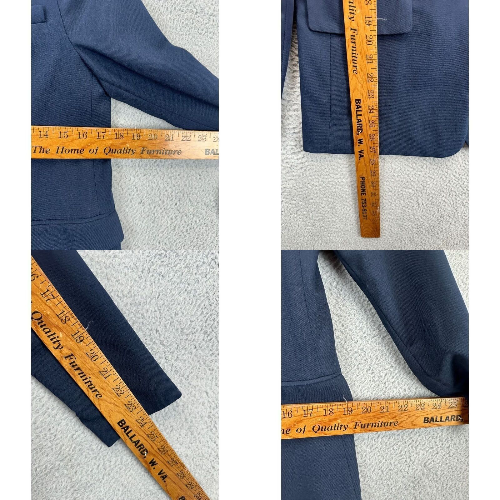 Banana Republic VINTAGE? NO. Banana Republic Blazer Womens 4 Navy Blue Coat Office NEW Size S / US 4 / IT 40 - 8 Thumbnail