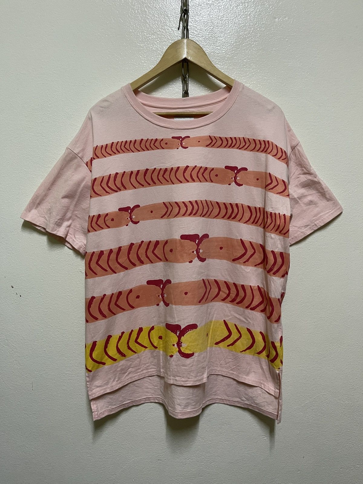 Issey Miyake Tsumori Chisato by Niko and Full Print Belt T Shirt Size US M / EU 48-50 / 2 - 1 Thumbnail