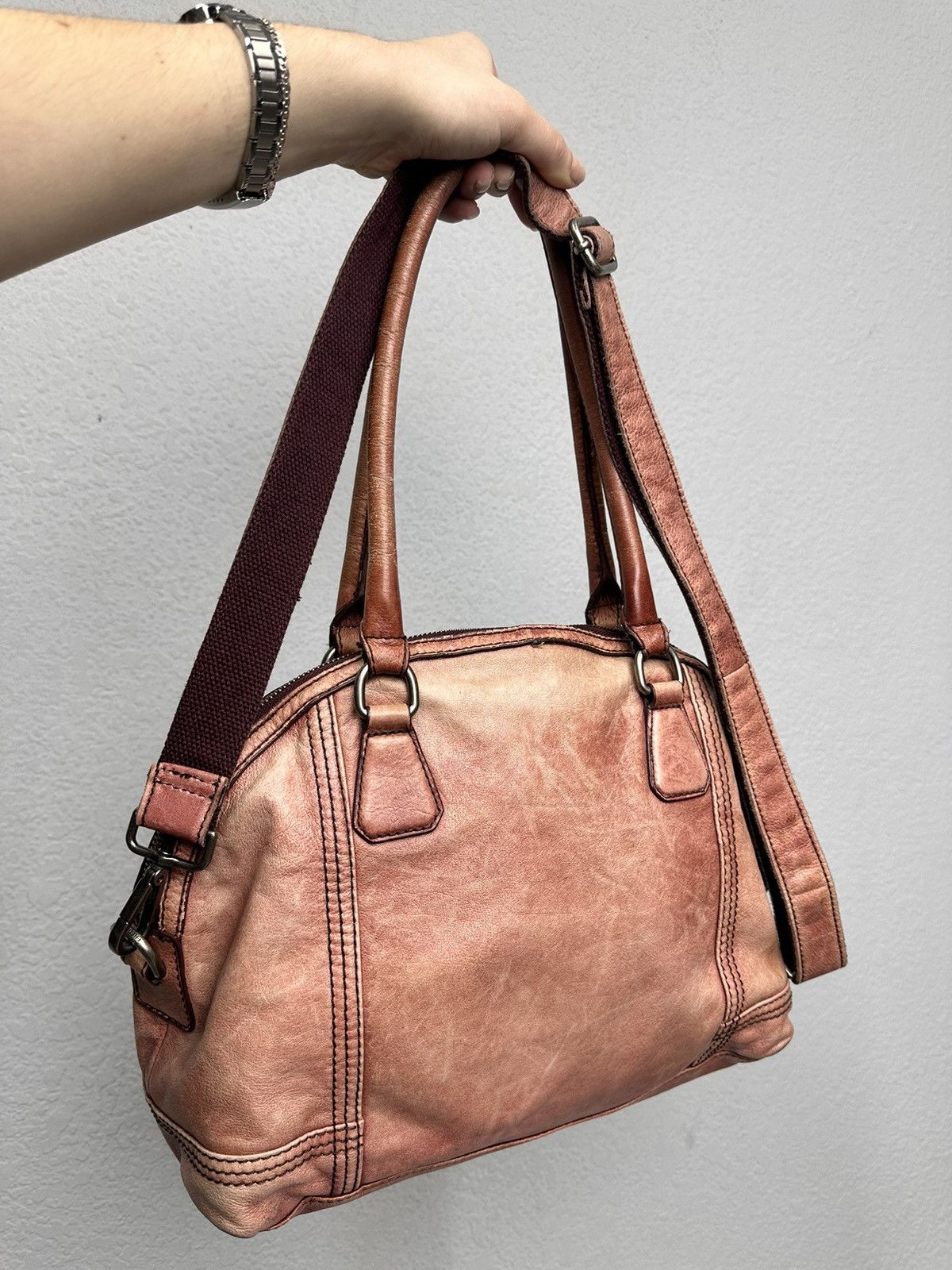 A.S.98 Vintage Japan Leather Bag Kapital Messenger Y2K Rare GOA Size ONE SIZE - 7 Thumbnail