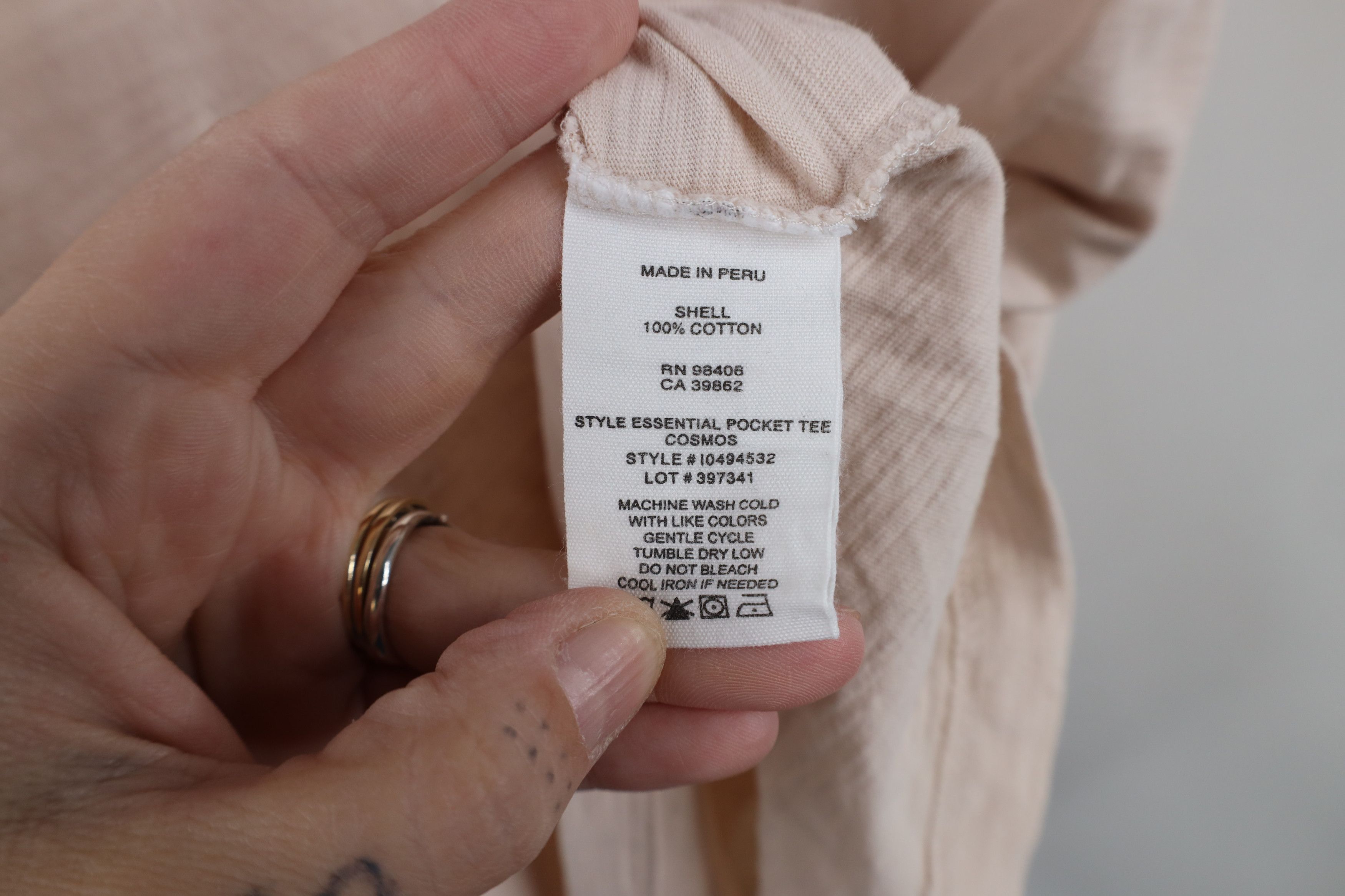 Theory Theory Tee Short Sleeve Jersey Knit T-Shirt Cosmos Pink Size US XL / EU 56 / 4 - 10 Thumbnail