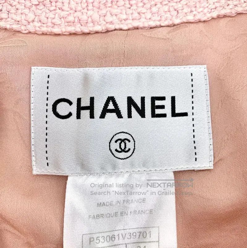 Chanel Chanel Pink Jacket for Women . Size XXS / US 00 / IT 34 - 6 Thumbnail