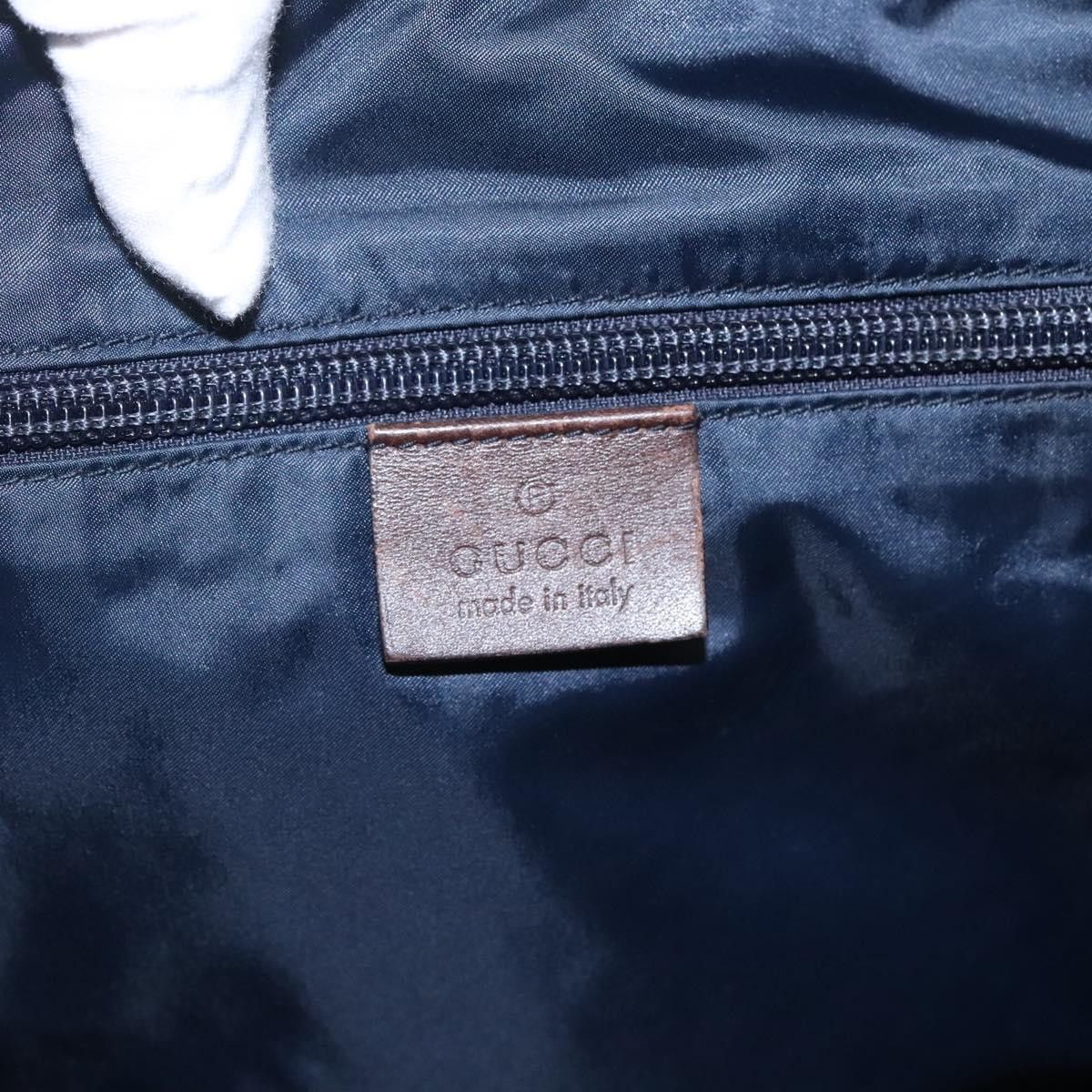 Gucci GUCCI Diamante Tote Bag Nylon Navy Silver Size ONE SIZE - 16 Thumbnail
