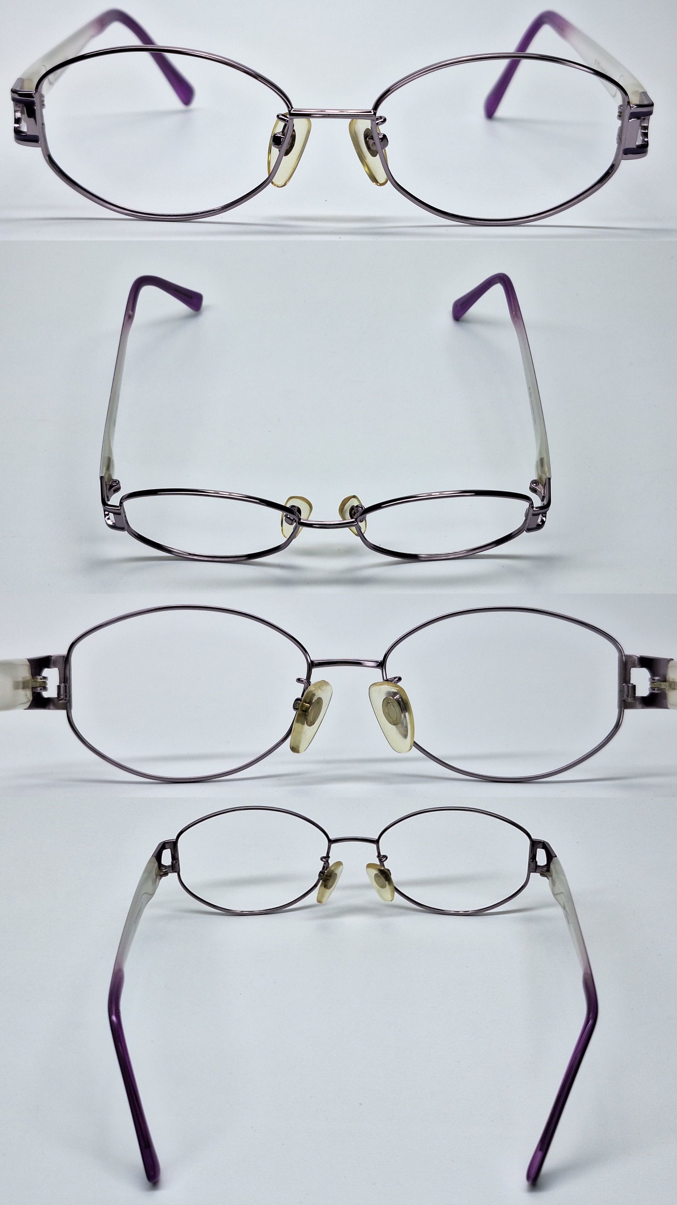 Other Falchi New York FNF1002 Flexible Titanium Eyeglasses Vintage Size ONE SIZE - 7 Thumbnail