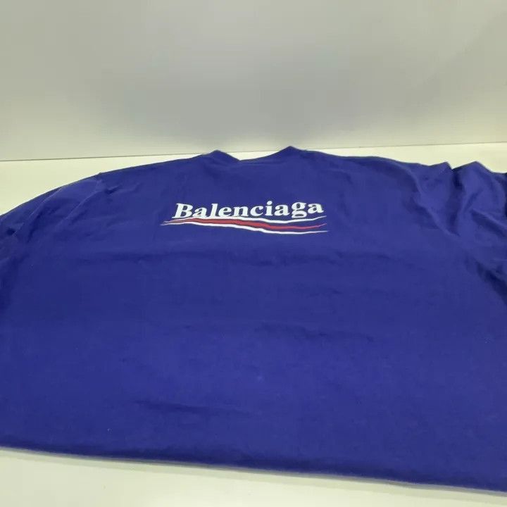 Balenciaga Balenciaga Balenciaga Logo Print Crew Neck Short Sleeve TS Size US M / EU 48-50 / 2 - 8 Thumbnail