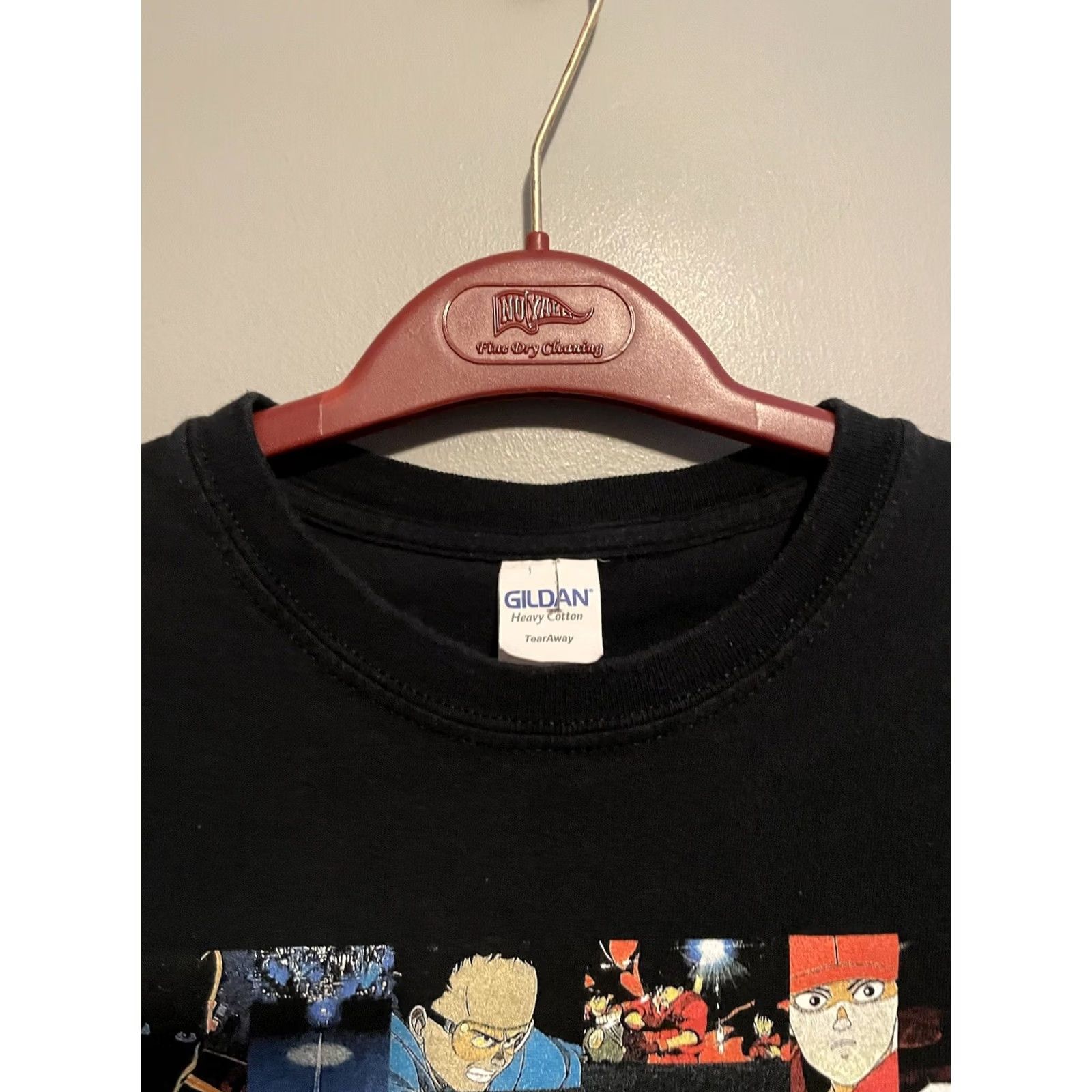 Gildan Akira T-Shirt Kaneda Neo-Tokyo Black Size S Anime Gildan Regular Short Sleeve Cotton Mens Graphic Print Shirt 25” 17” Pit to Pit Size US S / EU 44-46 / 1 - 3 Thumbnail
