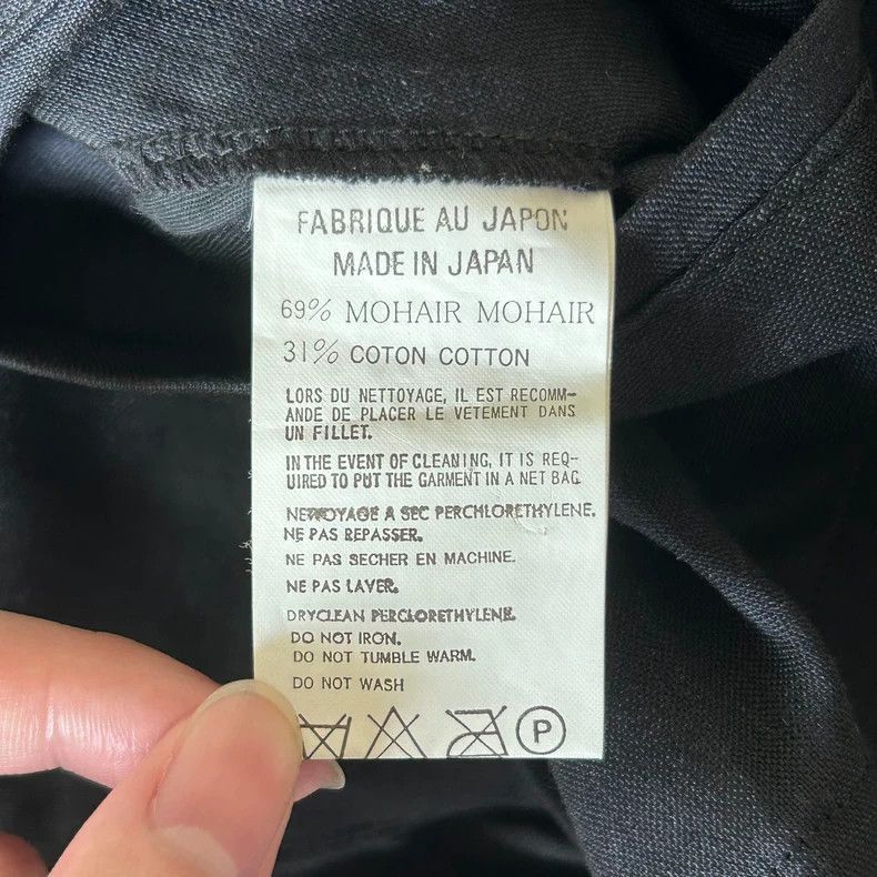 Yohji Yamamoto Yohji Yamamoto 01ss mohair pleated double suit-2505 Size US M / EU 48-50 / 2 - 6 Thumbnail