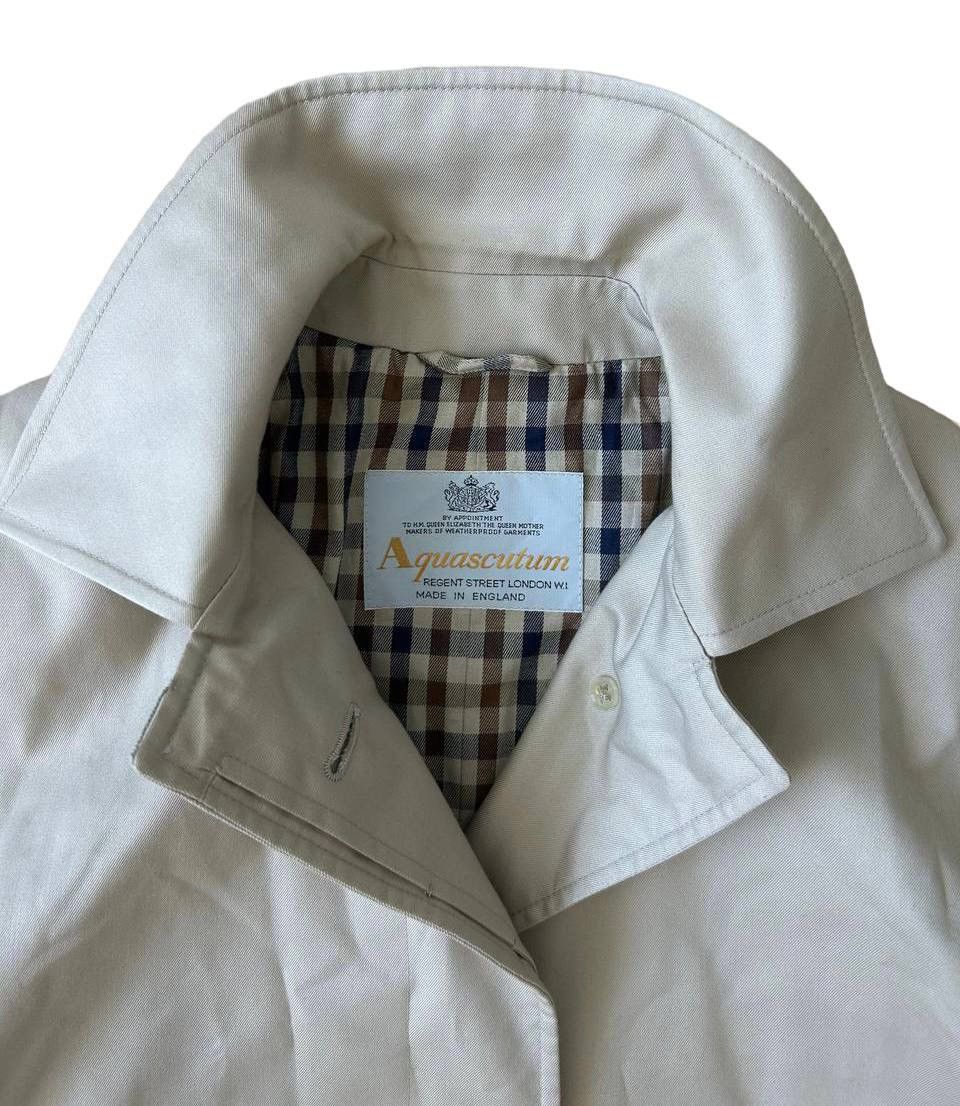 Aquascutum Aquascutum London Aqua 5 single-breasted trench coat beige Size M / US 6-8 / IT 42-44 - 9 Thumbnail