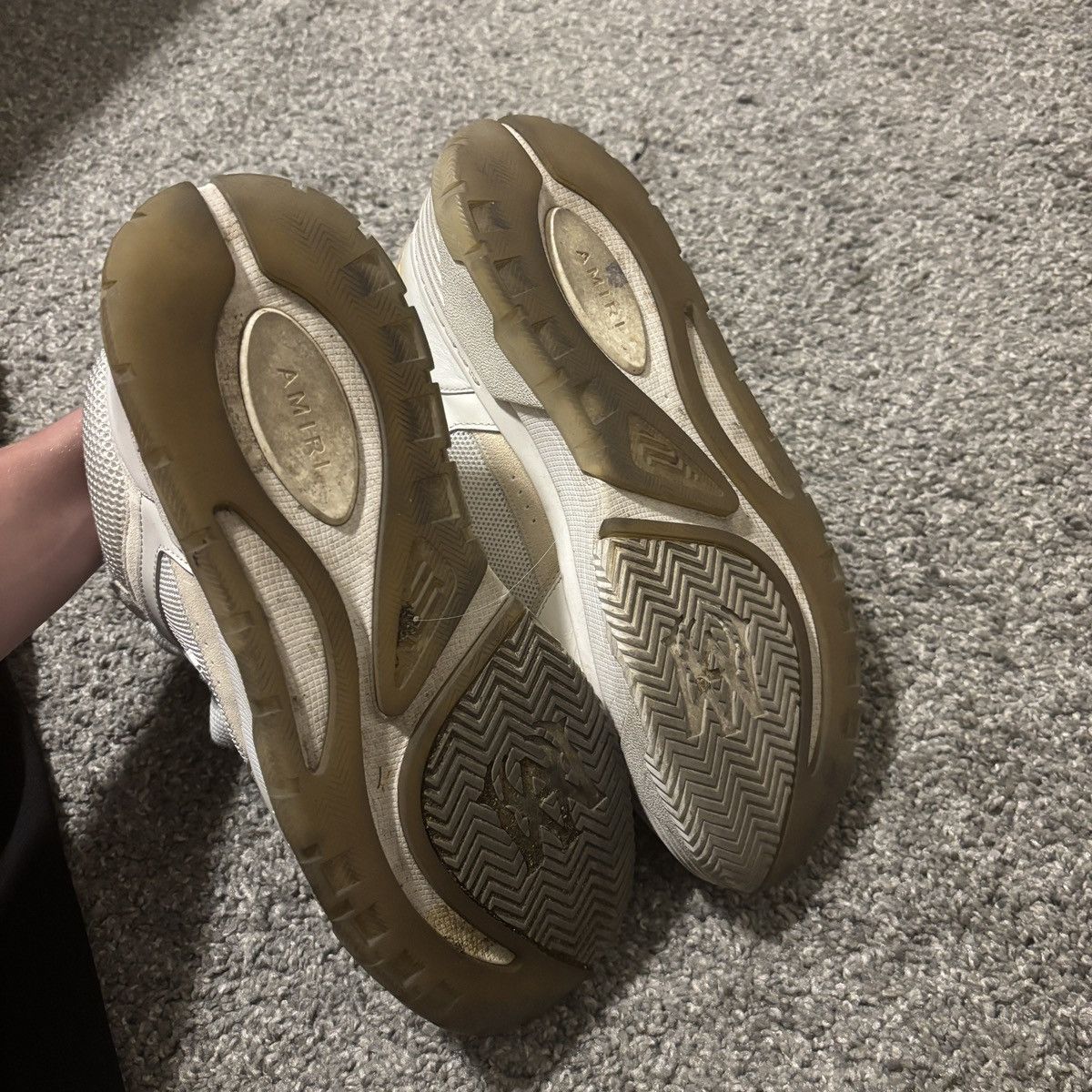 Amiri Amiri MA-1 White/Cream Size US 11 / EU 44 - 6 Thumbnail