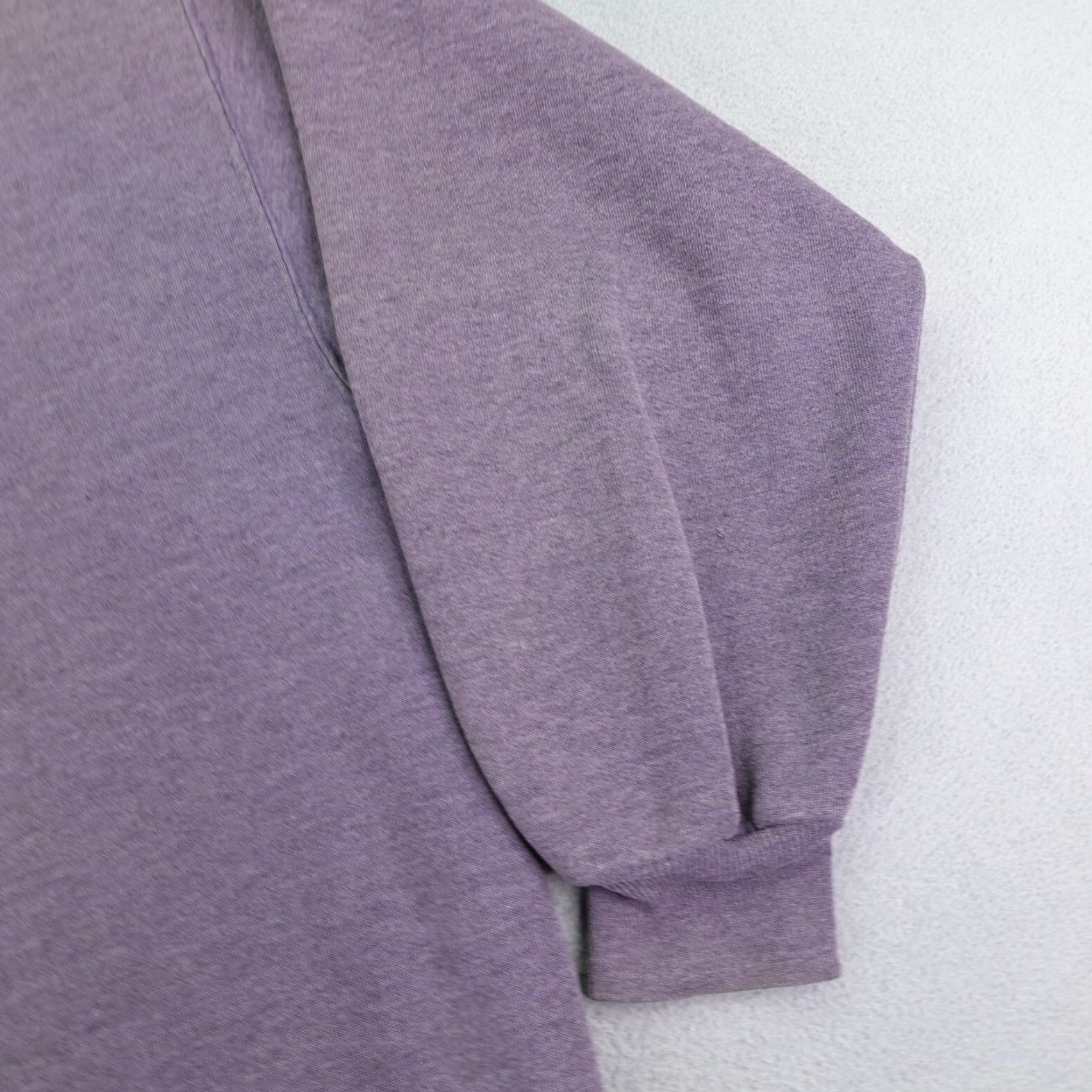 Jerzees VINTAGE United States Navy Sweatshirt Mens XL Purple North Island Sweatshirt 80s Jerzees Pullover Crew Neck Cotton Polyester Fleece Logo Navy Wool? Size US XL / EU 56 / 4 - 6 Thumbnail