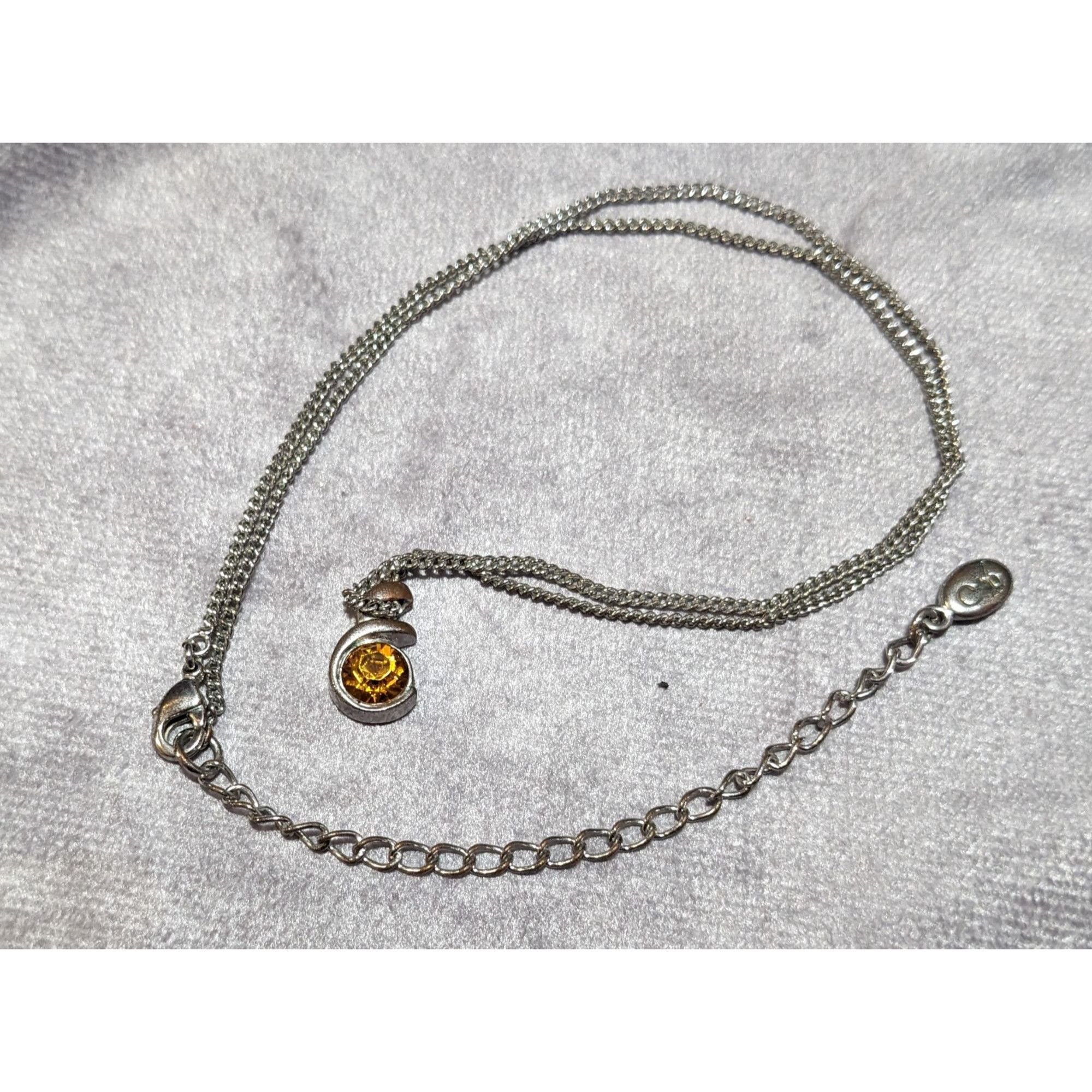 Other Annaleece by DeVries Topaz Swarovski November Birthday Penda Size ONE SIZE - 8 Thumbnail