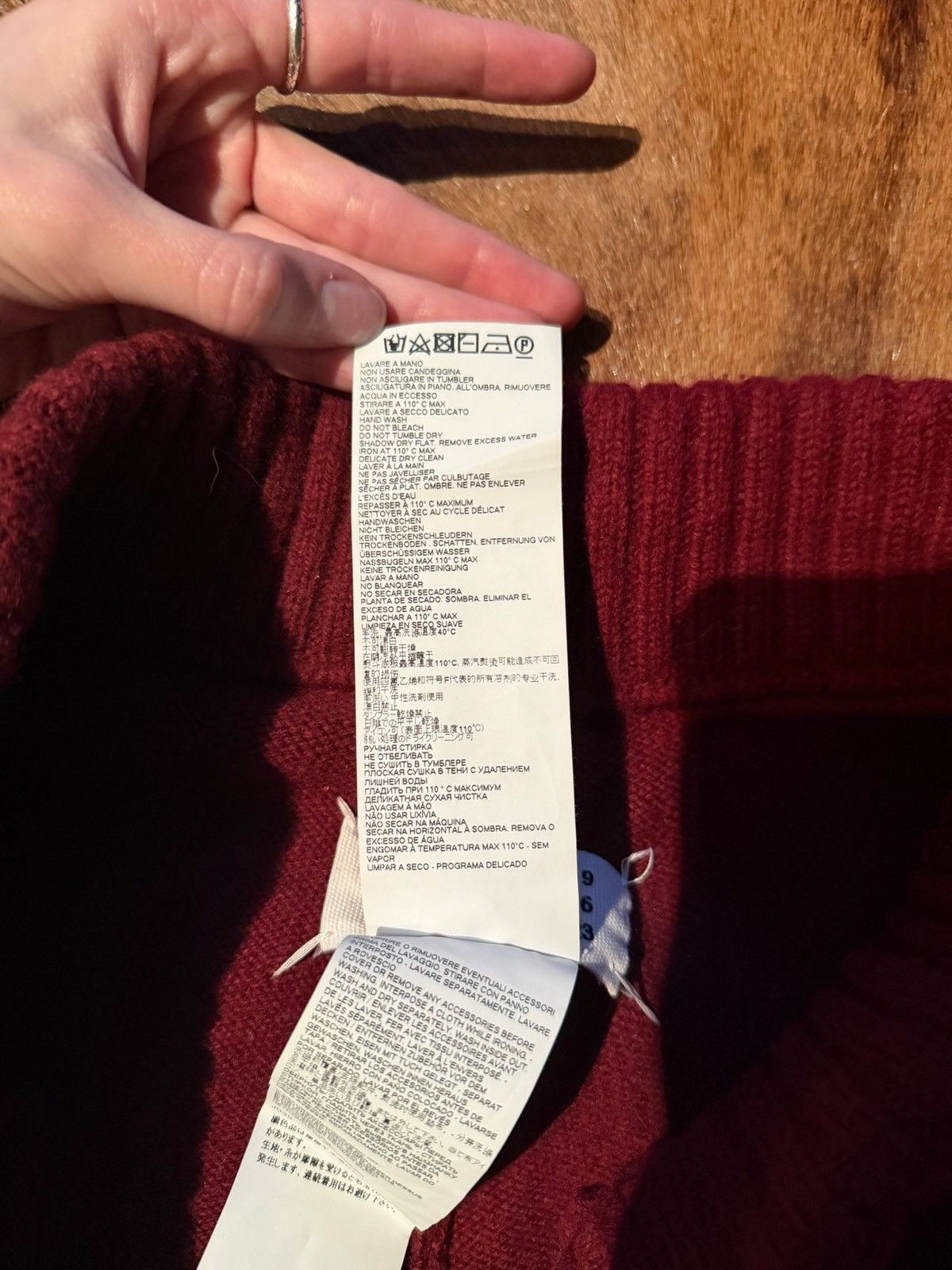 Maison Margiela Knit trouser Size US 30 / EU 46 - 12 Thumbnail