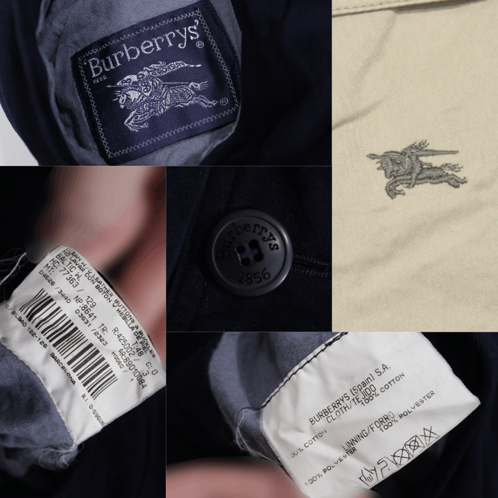 Burberry 90S Reversible Logo Jacket Vintage Size US M / EU 48-50 / 2 - 19 Thumbnail
