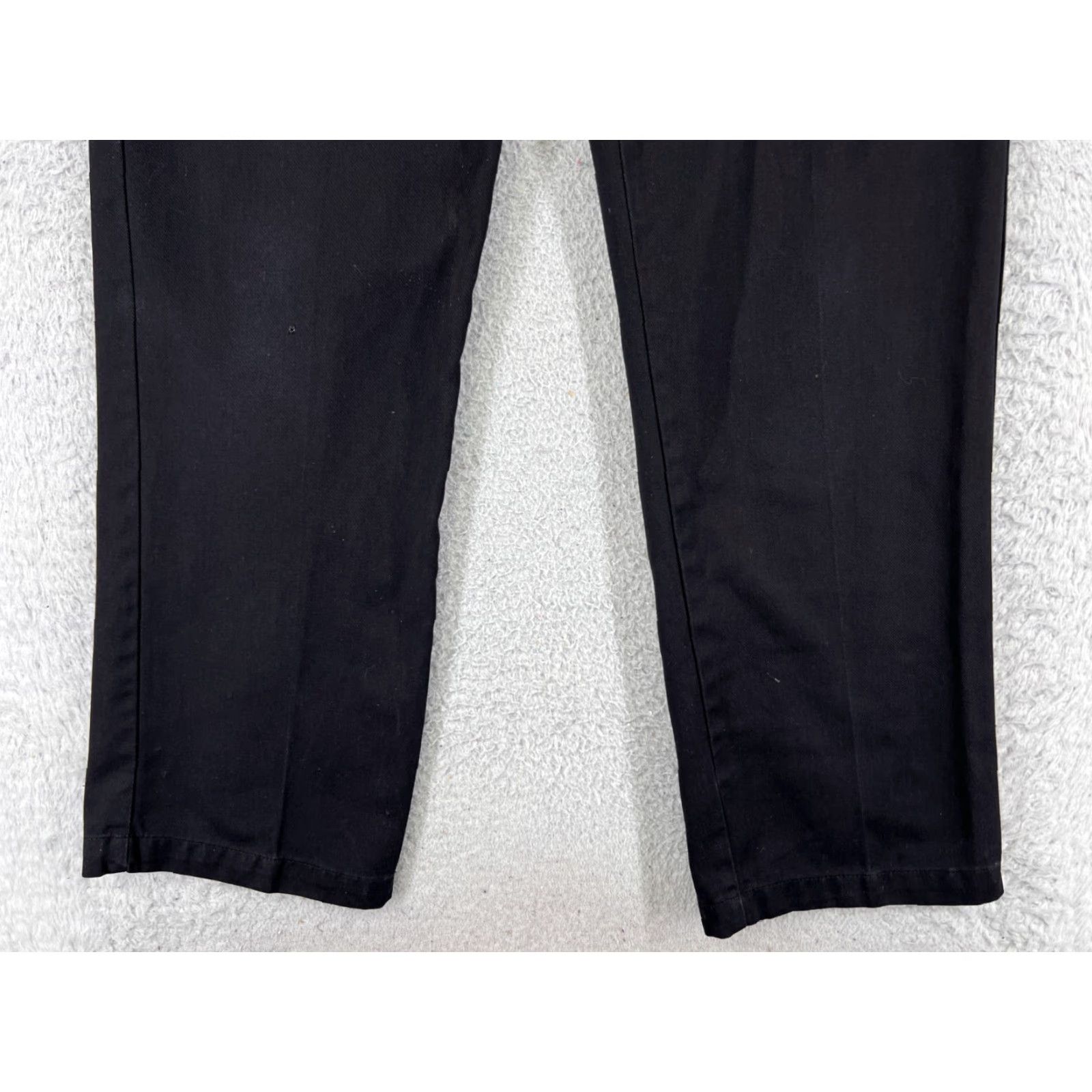 Dickies Dickies Pants Adult 30 Black Workwear Straight 30x27 Polyester Canvas Khakis Regular Mens Dickies Pants Size US 30 / EU 46 - 2 Thumbnail