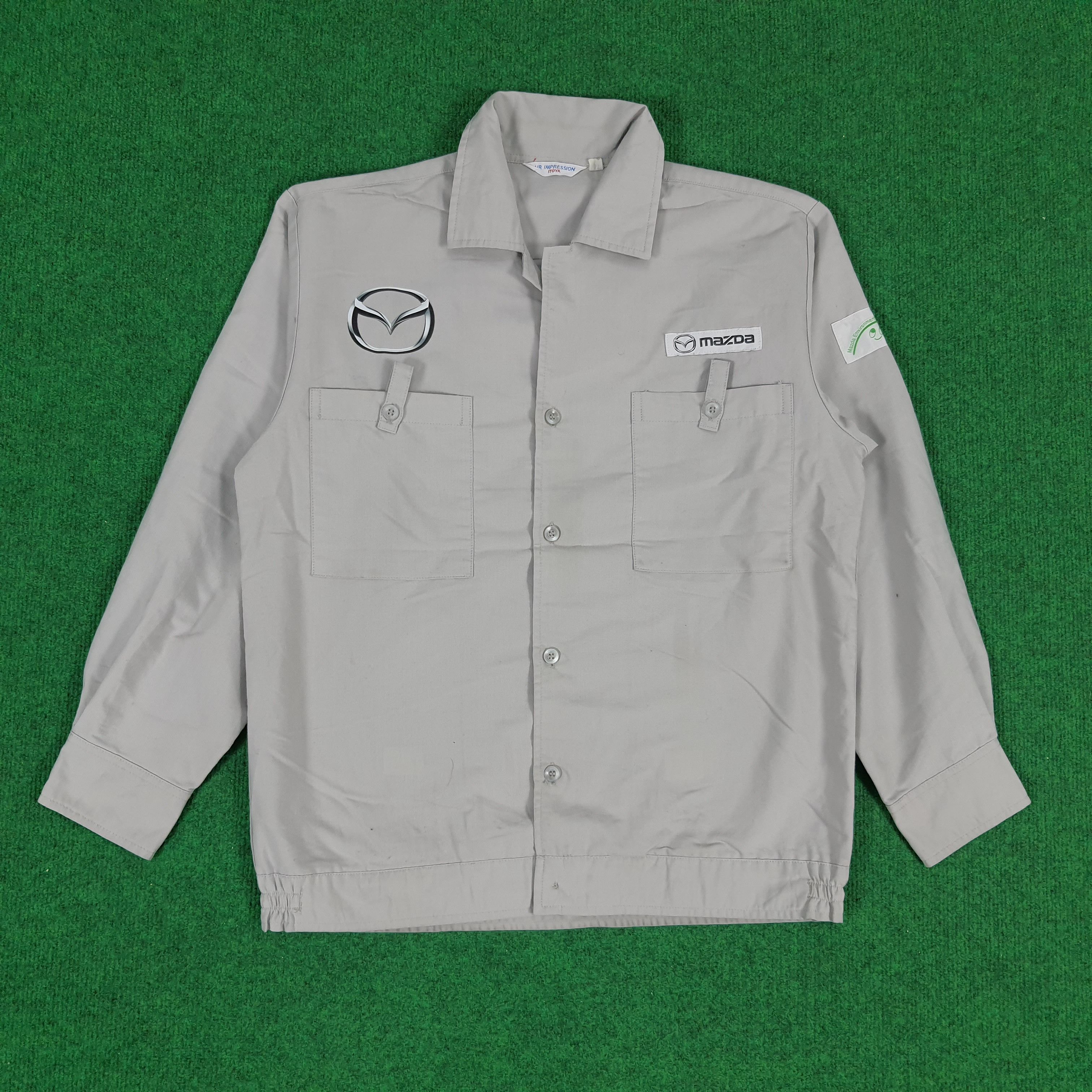 Vintage MAZDA Japanese Motorsports Racing Work Jacket display picture 2