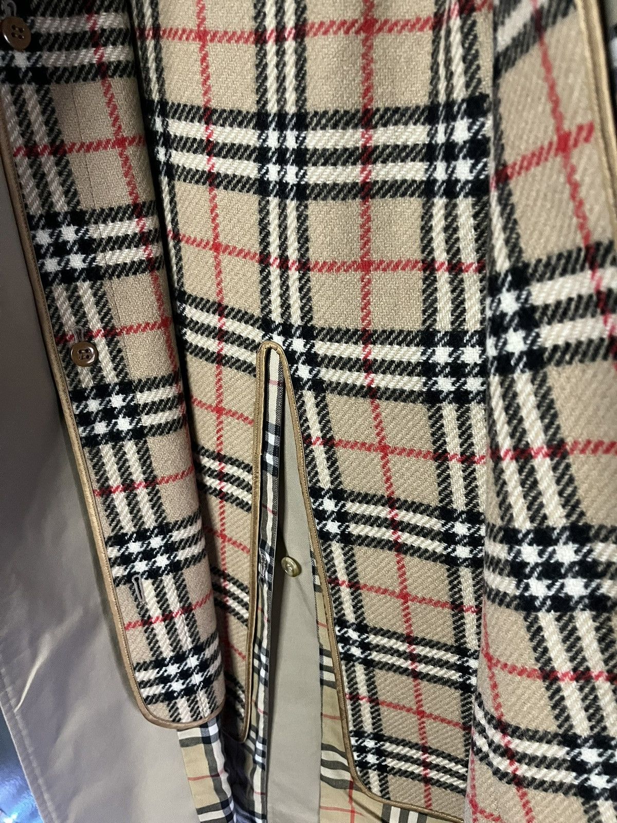 Burberry Burberrys of London🧥Nova Check Large Size US L / EU 52-54 / 3 - 6 Thumbnail