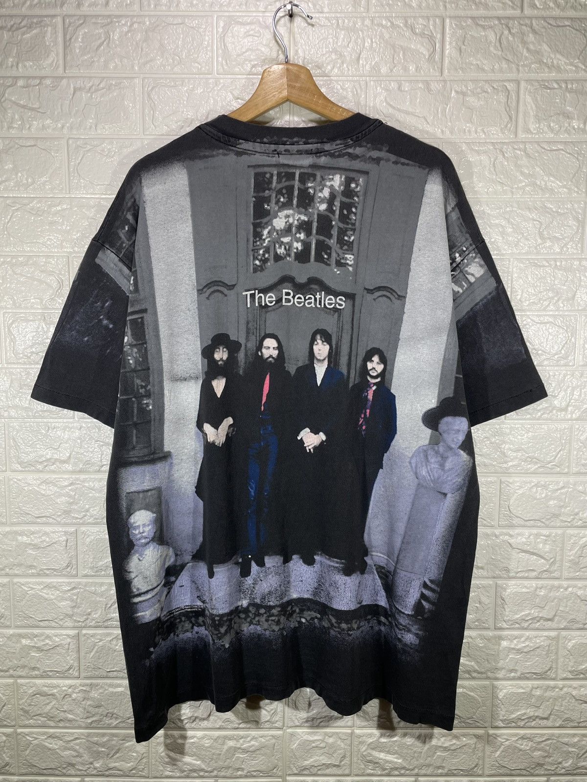 Rap Tees Thrashed Vintage The Beatles AOP Tee Size US XL / EU 56 / 4 - 2 Thumbnail