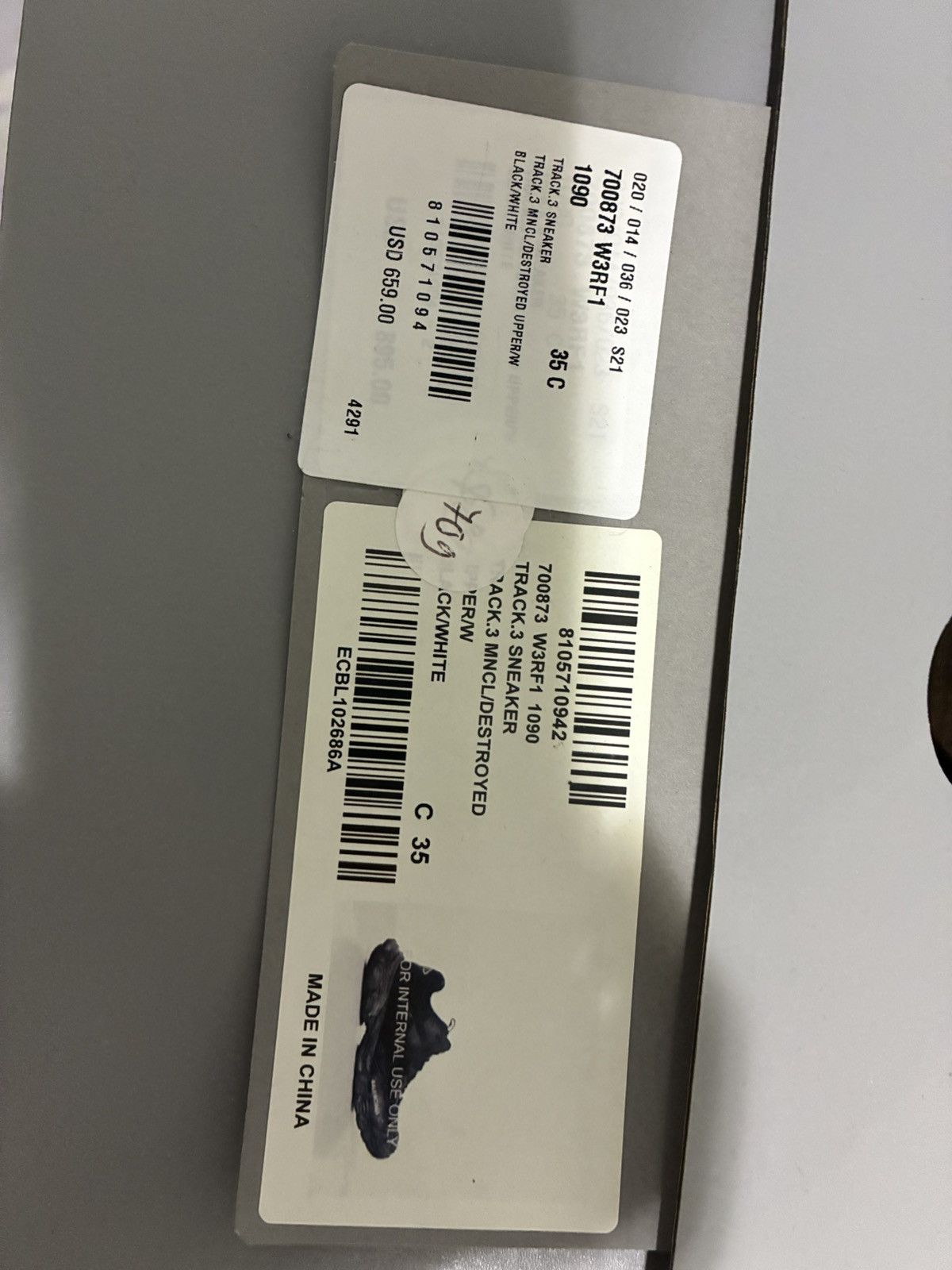 Balenciaga Balenciaga Track V3 Size 35 Size US 5 / EU 37 - 4 Thumbnail