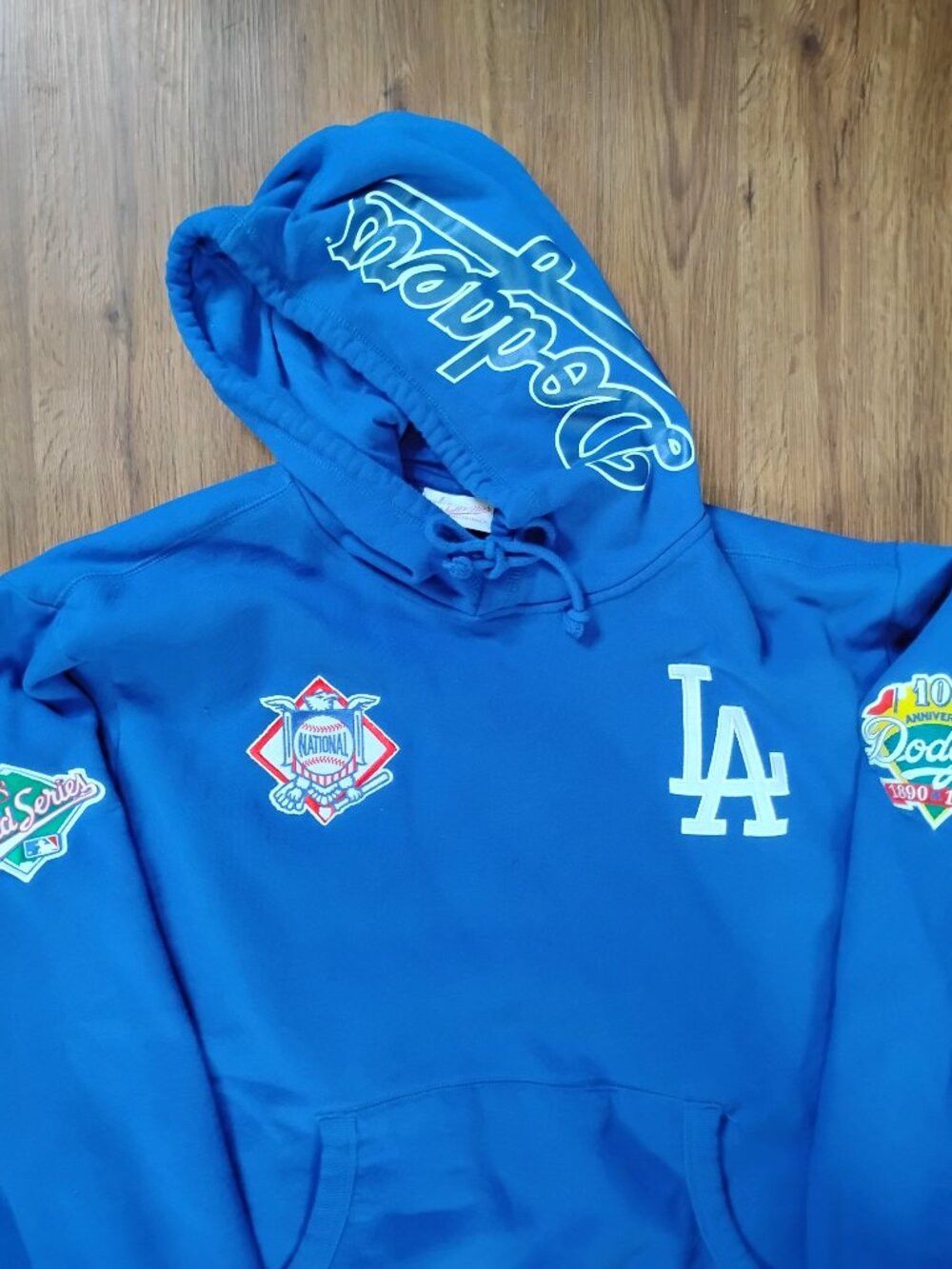 Mitchell & Ness Mitchell & Ness Los Angeles Dodgers Hoodie Sweatshirt Size US XXL / EU 58 / 5 - 1 Thumbnail