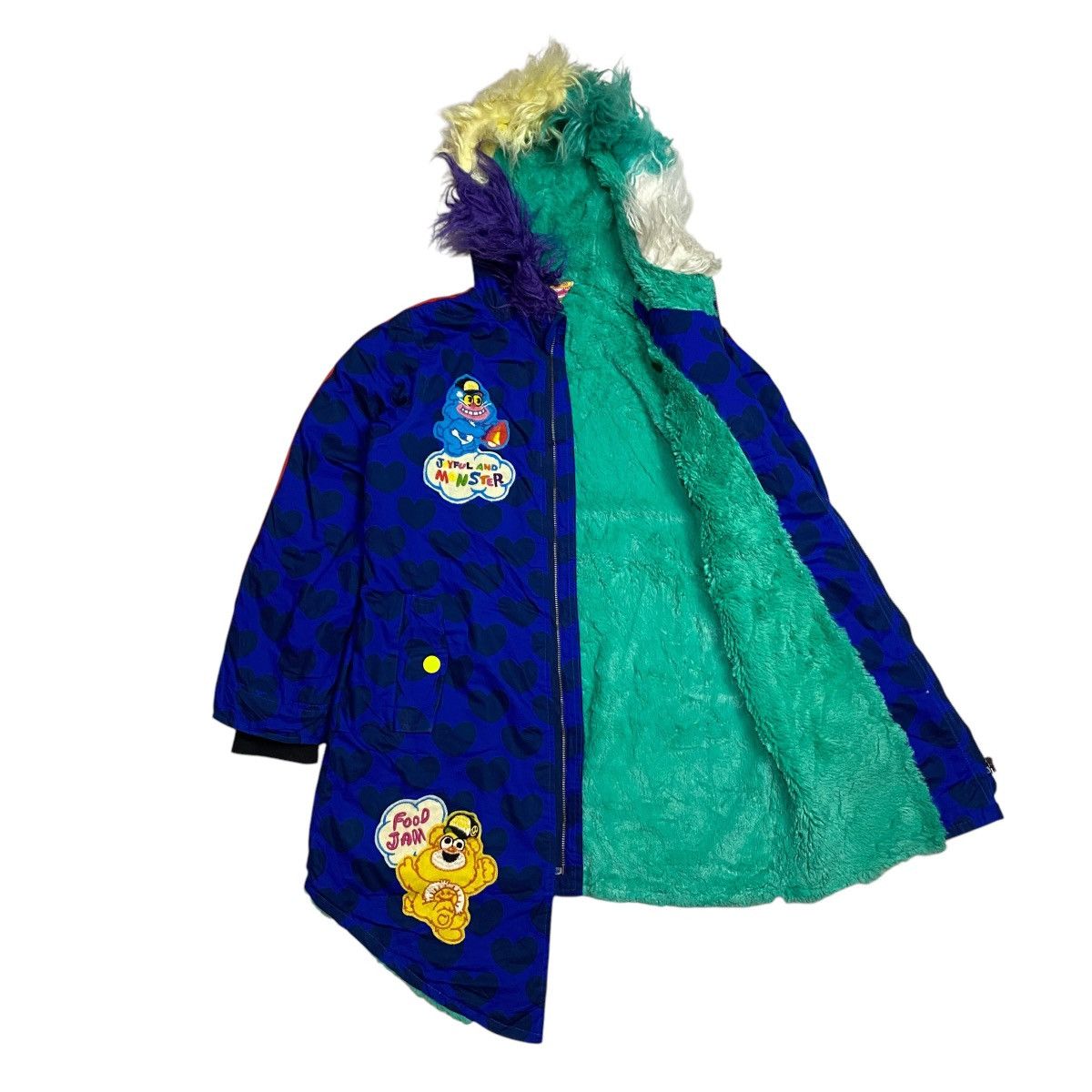 Hysteric Glamour × Japanese Brand Jams Joyful And Monster Allover Fur Parka Jacket Size US S / EU 44-46 / 1 - 3 Thumbnail