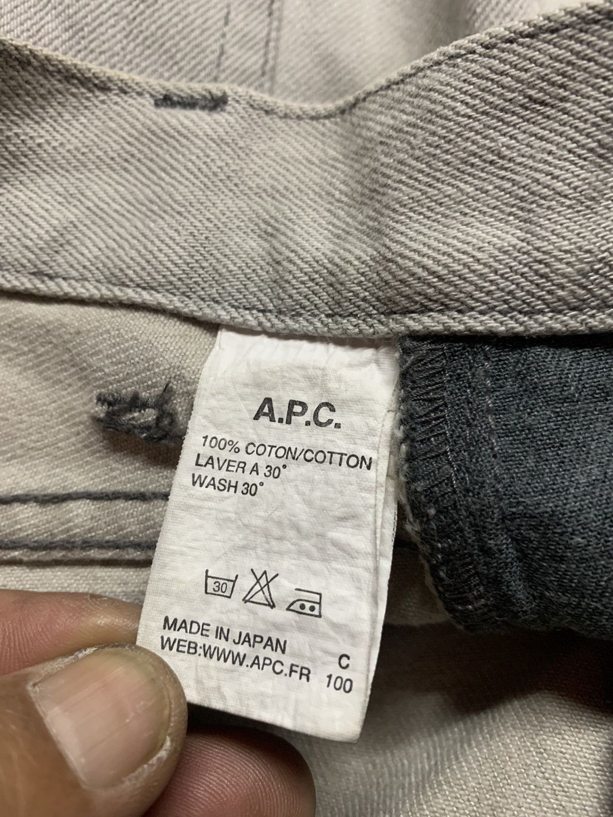 A.P.C. A.P.C salvedga short pants Size US 33 - 10 Thumbnail