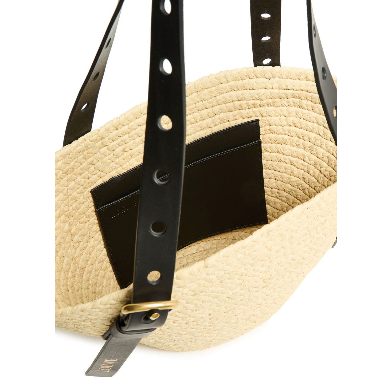 Loewe LOEWE Punch Small Natural Raffia Tote Bag New & Authentic Size ONE SIZE - 4 Thumbnail