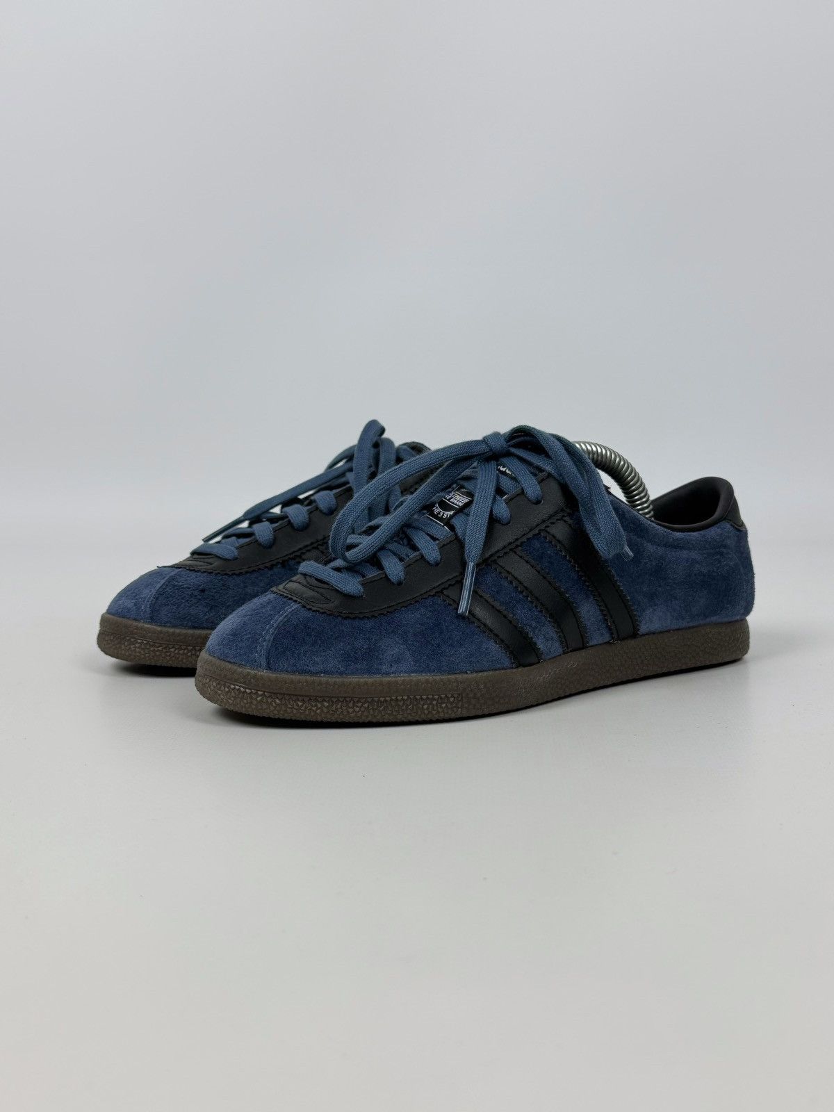 Adidas Adidas Originals London Suede Blue Sneakers IE0825 Size US 4 / IT 34 - 1 Thumbnail