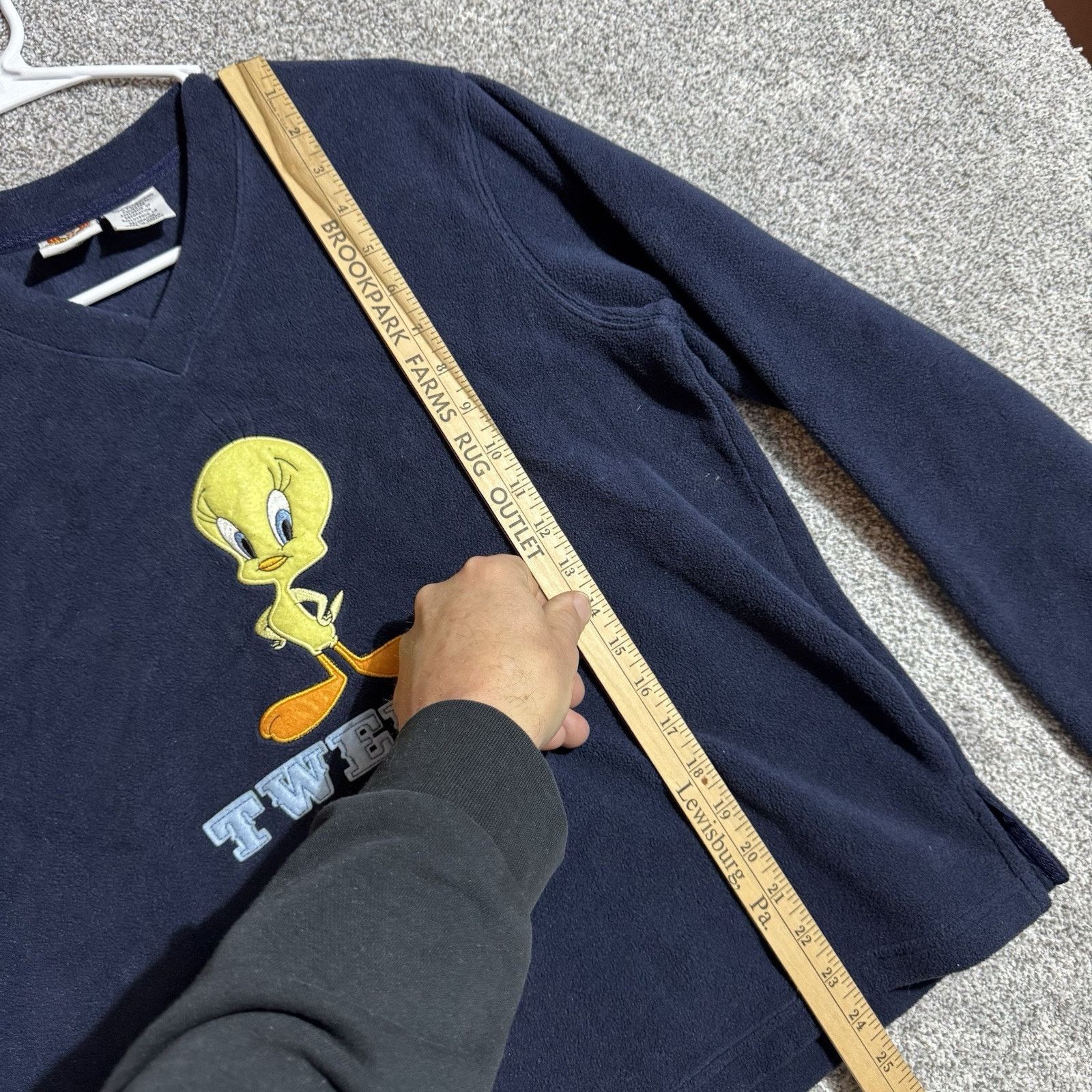 Other Tweety Bird Looney Tunes Shirt Womens M Vintage Embroidered Size M / US 6-8 / IT 42-44 - 2 Thumbnail