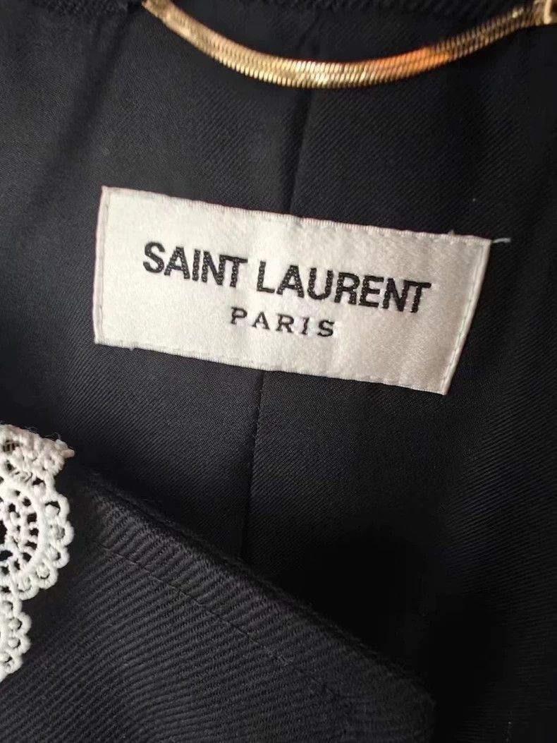 Saint Laurent Paris Saint Laurent Paris Lace black jacket-2506 Size US S / EU 44-46 / 1 - 3 Thumbnail