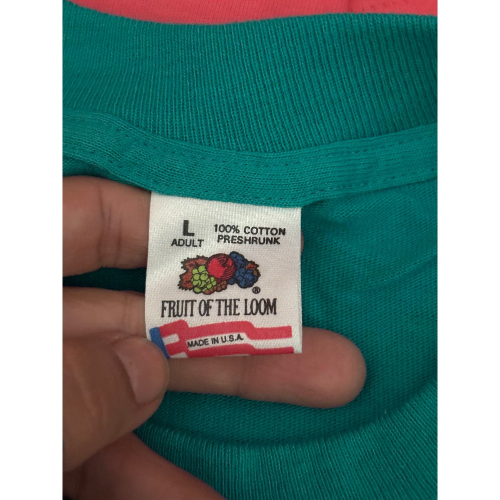 Vintage VTG Arizona Single Stitch Crewneck Tshirt Green Southwestern Size US L / EU 52-54 / 3 - 3 Thumbnail
