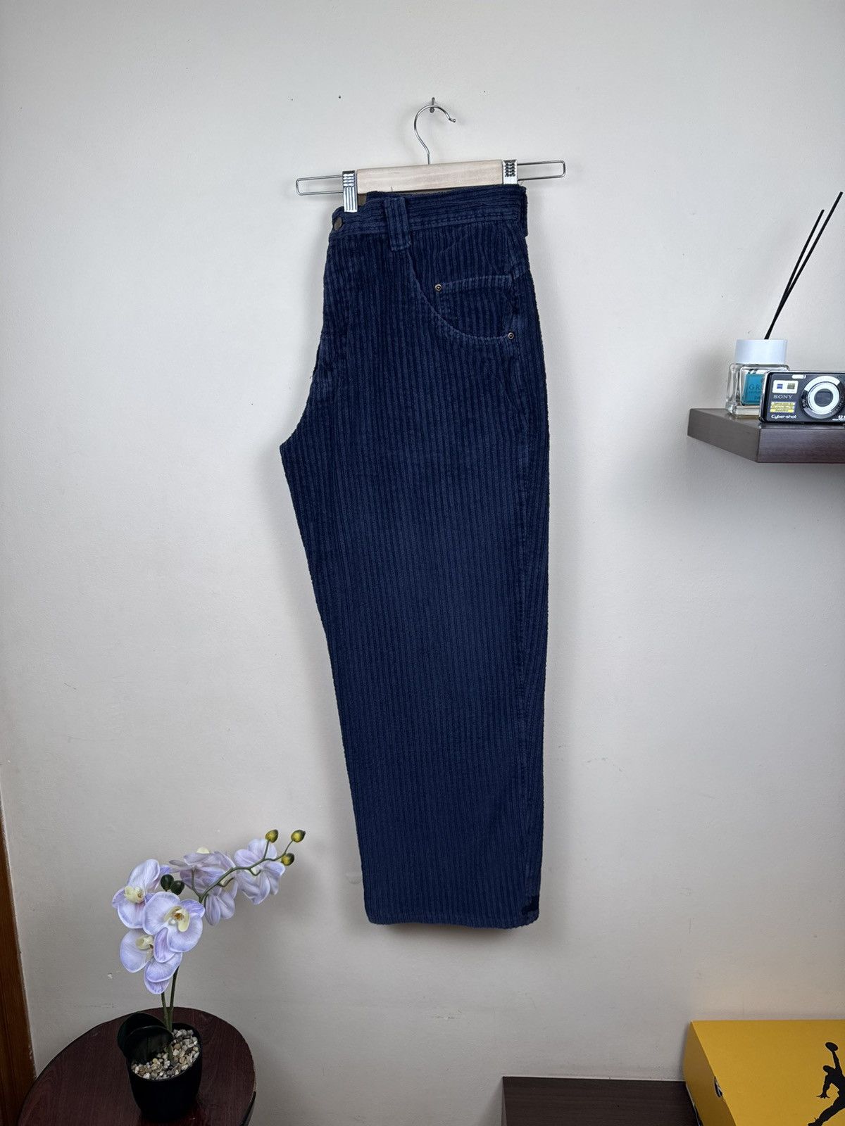 Menace Vintage 90s Menace Pants USA Skateboard Corduroy 34 Purple Size US 34 / EU 50 - 4 Thumbnail
