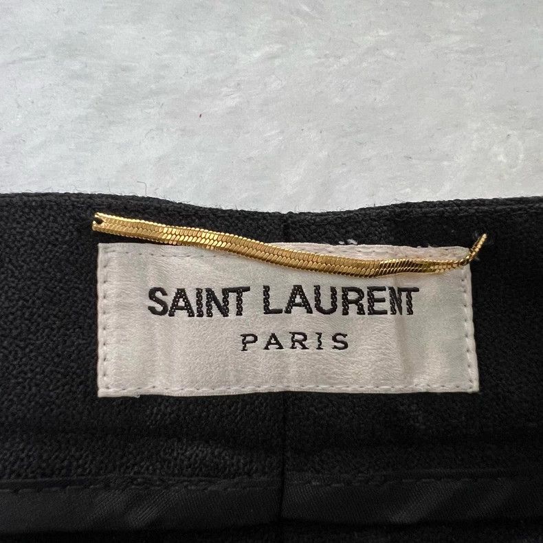 Saint Laurent Paris Saint Laurent Paris Black trousers 2505-Nextarrow Size 35" - 3 Thumbnail