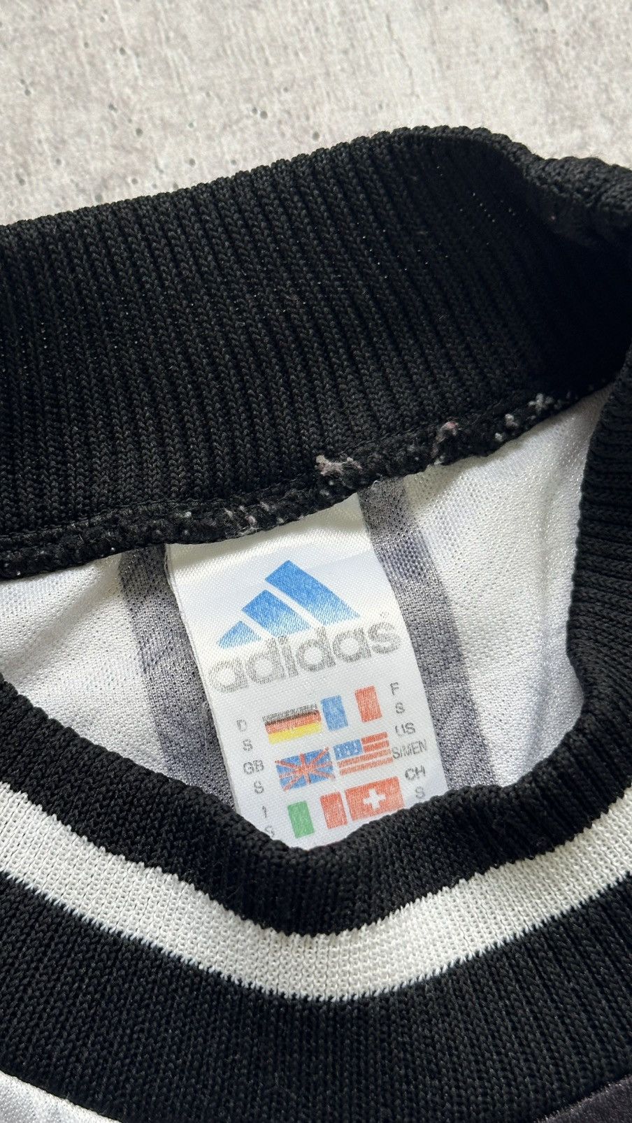 Adidas 1997/99 Adidas Newcastle United Vintage Rare Soccer Jersey Size US S / EU 44-46 / 1 - 8 Thumbnail