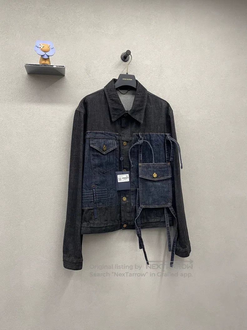Louis Vuitton Louis Vuitton Dark Blue Pocket Denim Jacket Size US M / EU 48-50 / 2 - 4 Thumbnail