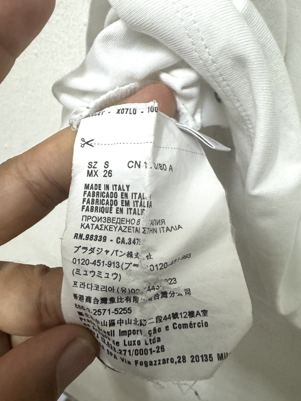 Miu Miu Miu Miu Logo Art Miow Miow Luxury T shirt Size US S / EU 44-46 / 1 - 8 Thumbnail